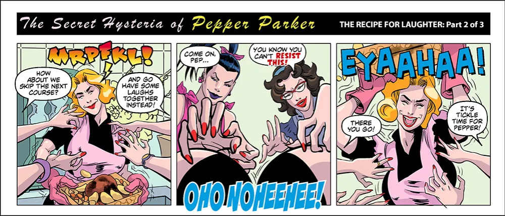 Bandito - Pepper Parker - 3 Panel Comic