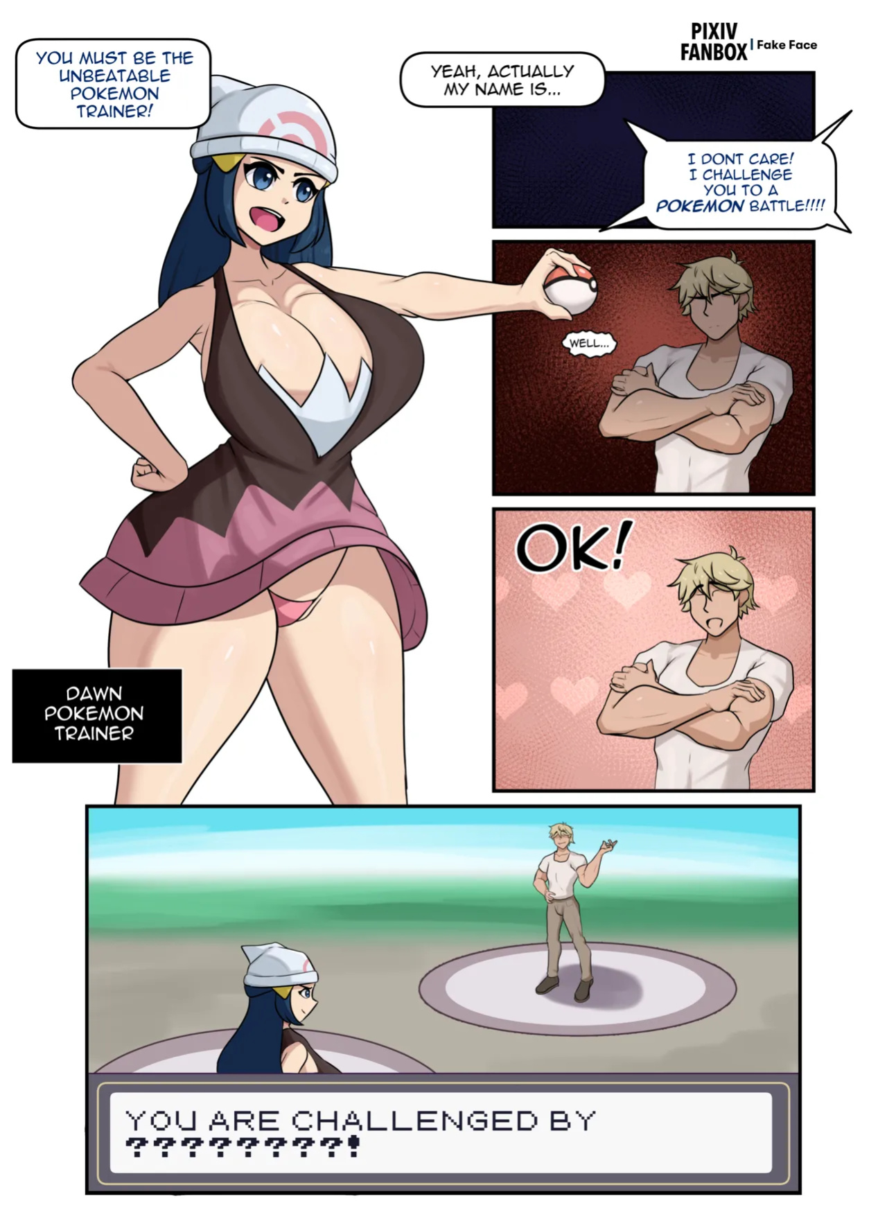 [Fake Face] Pokemon Breeders May and Dawn