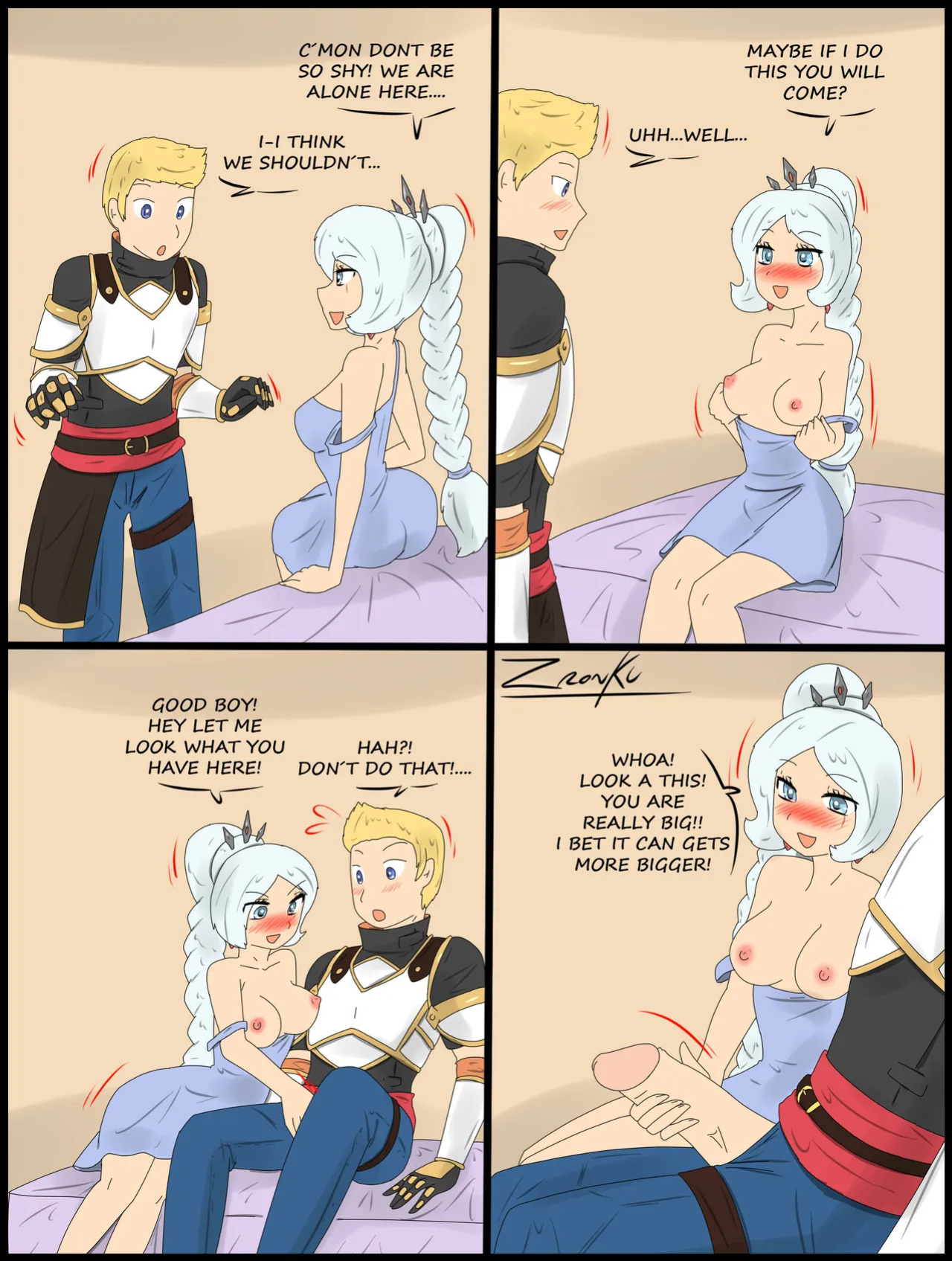 [Zronku] Flirting Challenge [english]