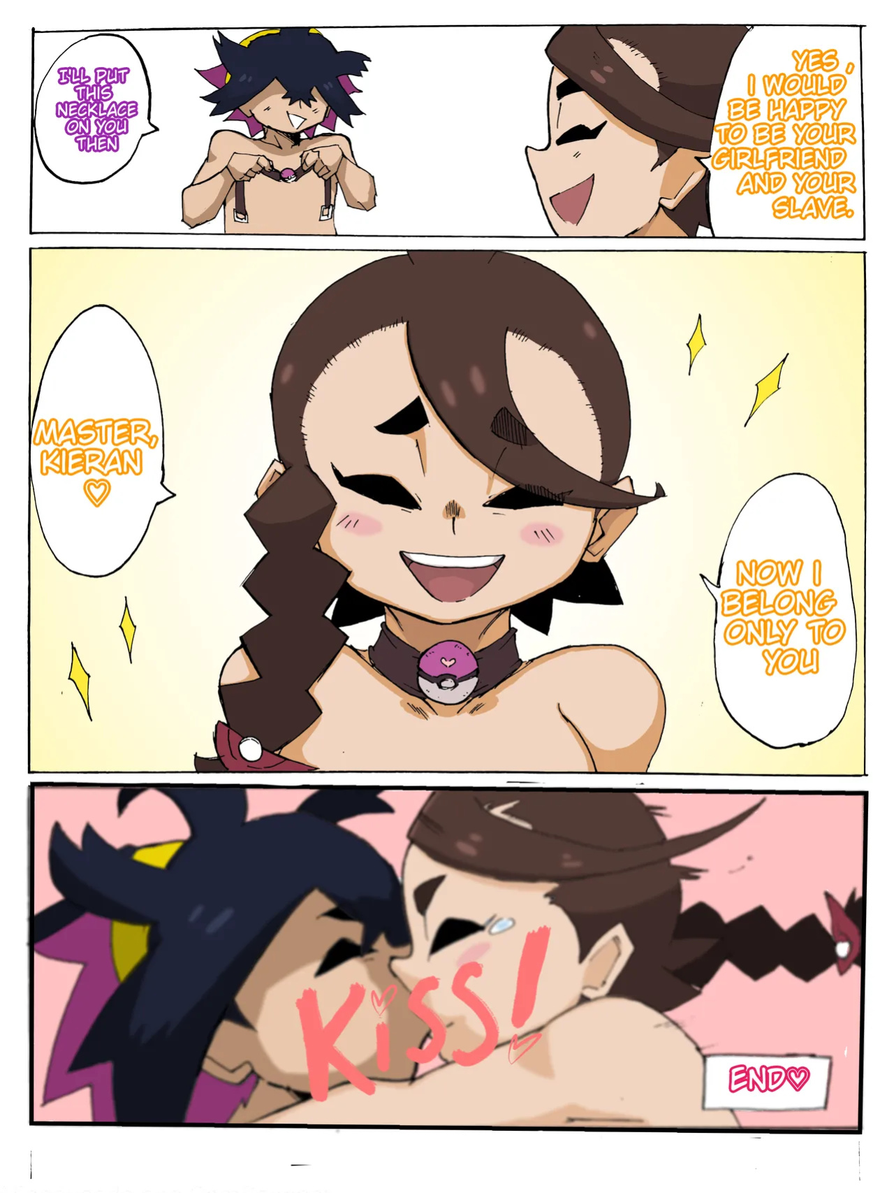 [Beck Cartoons] My SL4V3 (Pokemon)