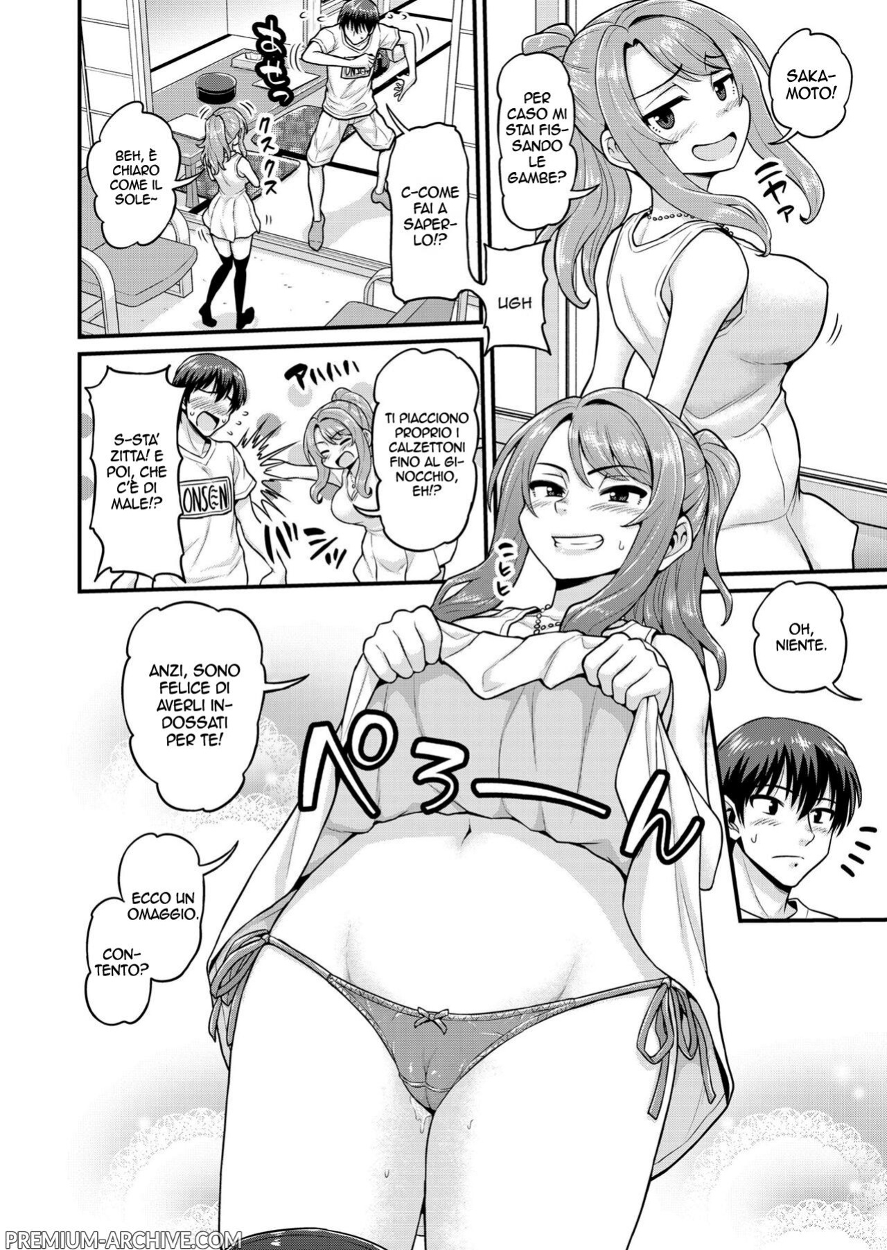 [Chimamire Yashiki (Gachonjirou)] Game Tomodachi no Onnanoko to Onsen Ryokou de Yaru Hanashi NTRver. | Scopate con la ragazza gamer alle terme NTRver. [Italian]