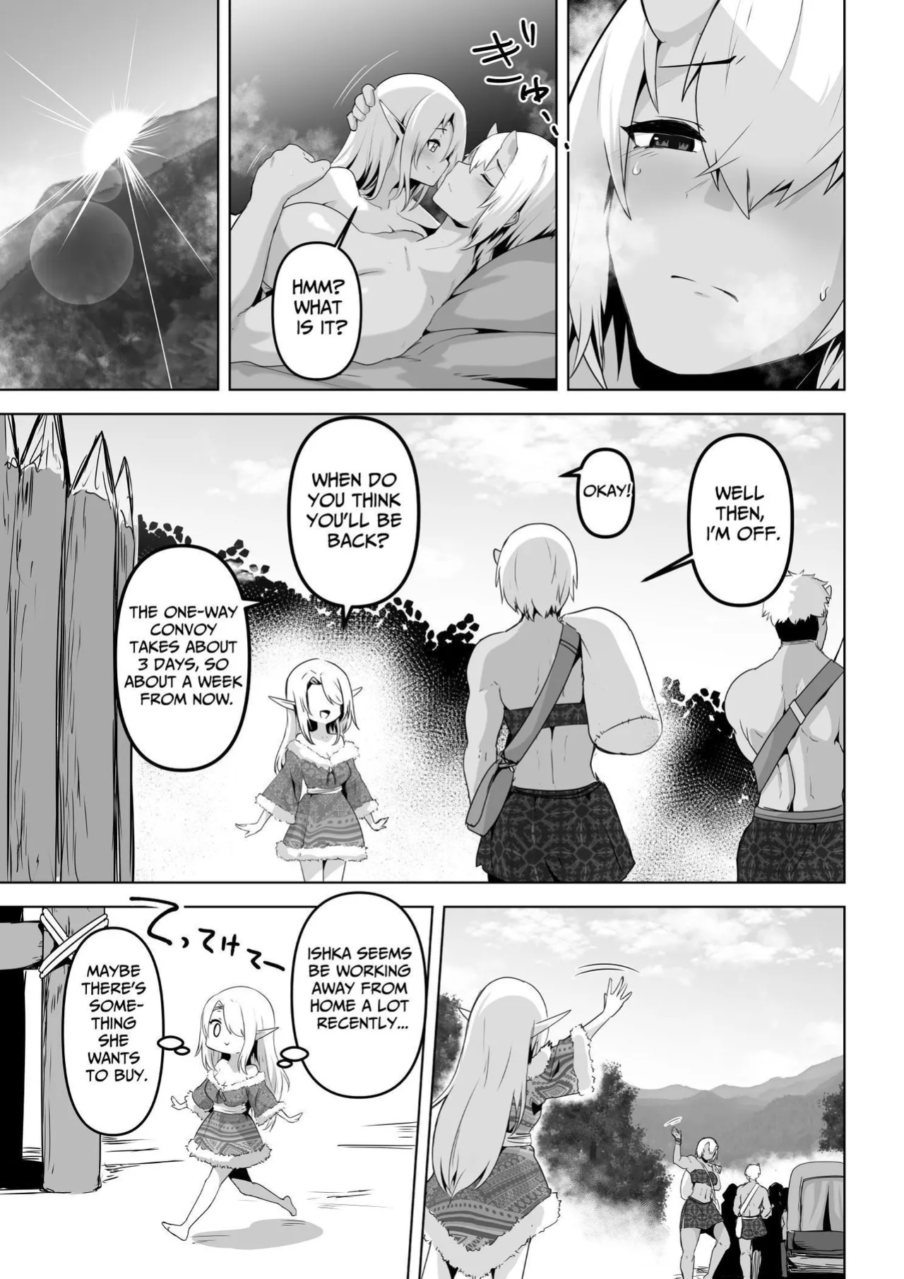 [HASHIOKI (Otemoto)] Seiyoku Tsuyo Tsuyo Elf wa Muriyari Okashite Hoshii | Lustful Elf Wants To Be Violated Against Her Will [tsuyoshi]