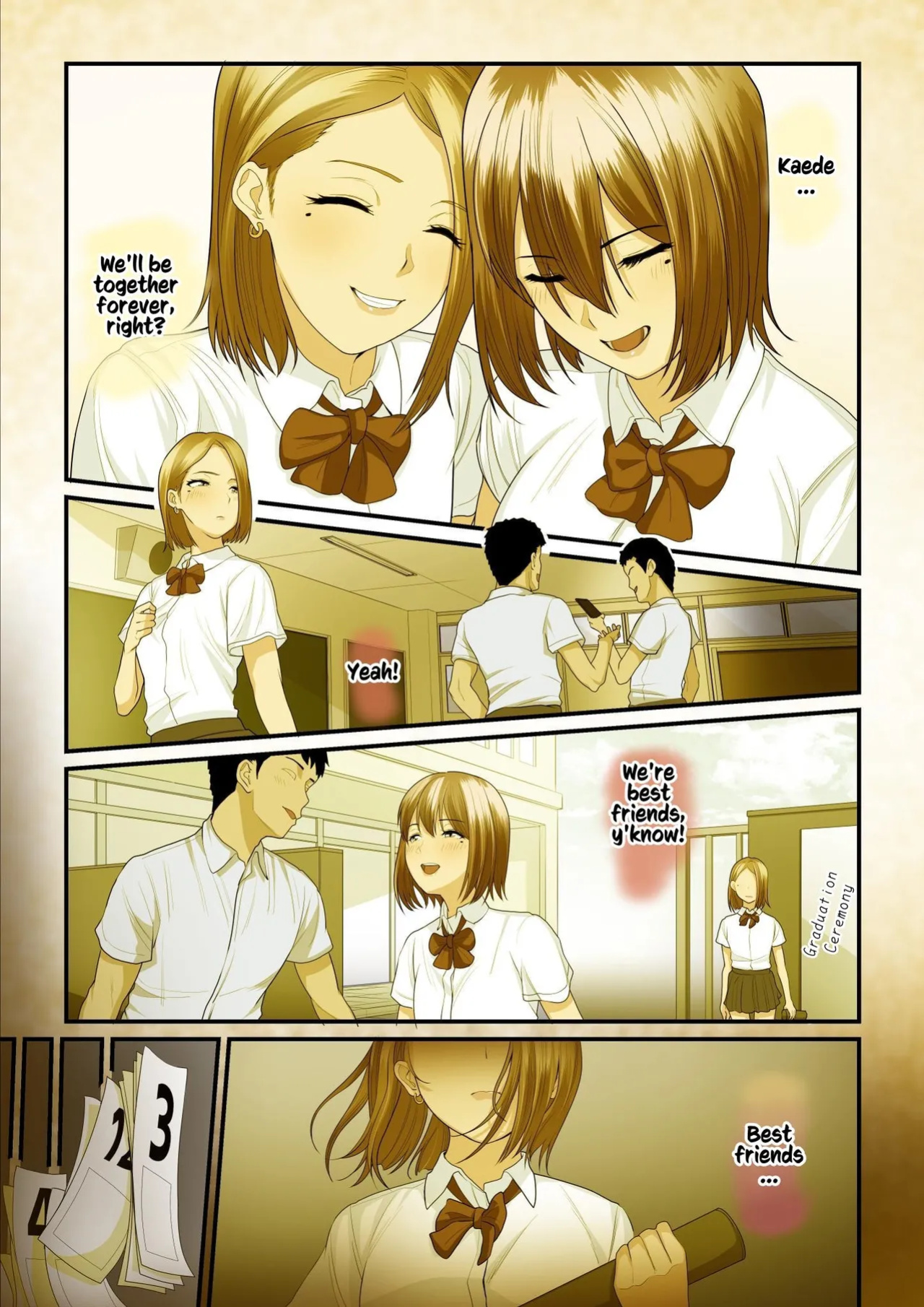 [Ura no Hikidashi (Nizii)] Pakokatsu Oji-san to Kaede-chan (1+2+3) | Kaede and The Sugar Daddy (1+2+3) [Kusanuu]