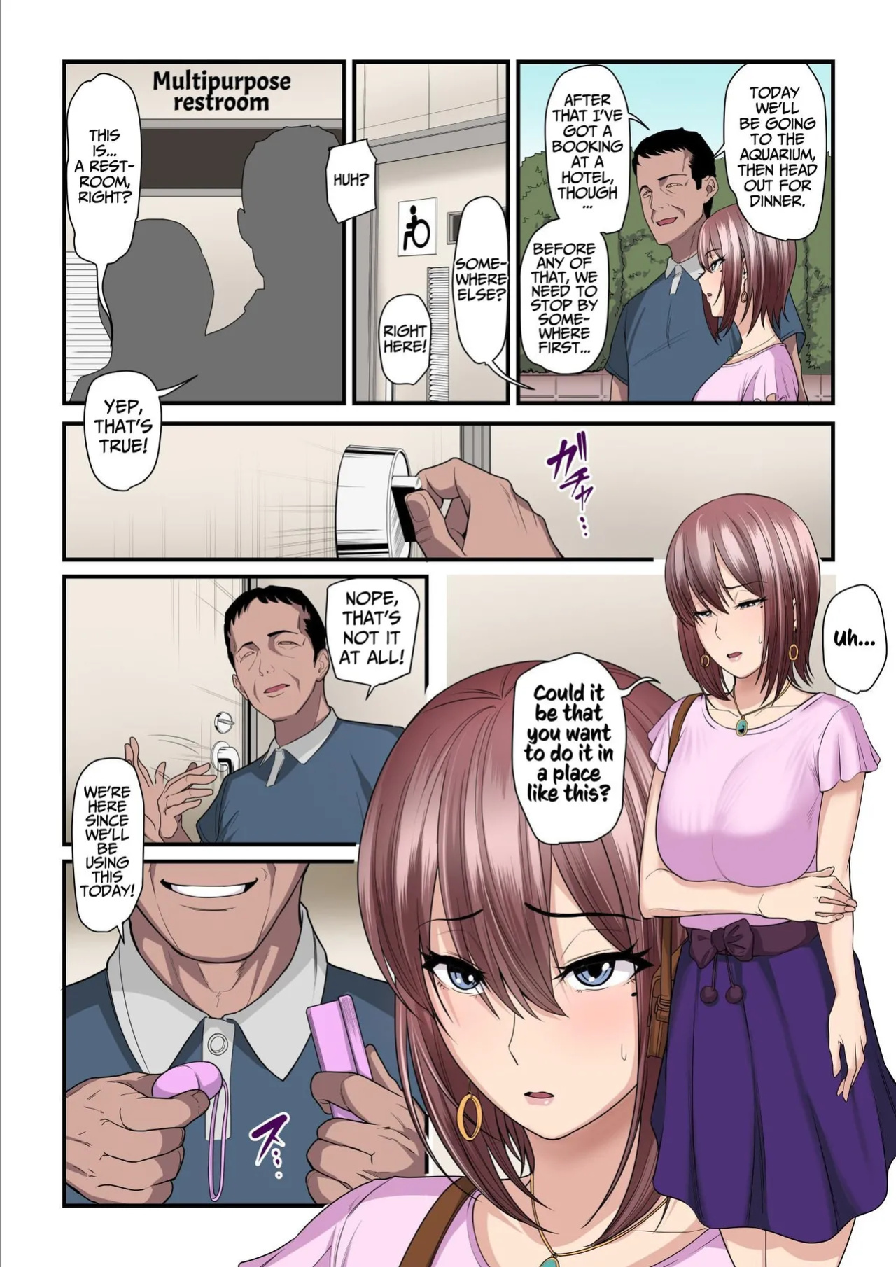 [Ura no Hikidashi (Nizii)] Pakokatsu Oji-san to Kaede-chan (1+2+3) | Kaede and The Sugar Daddy (1+2+3) [Kusanuu]