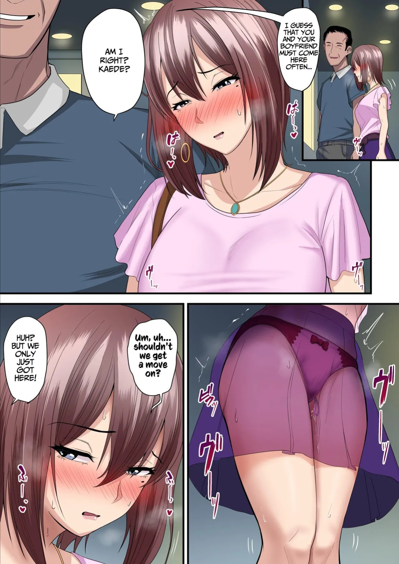 [Ura no Hikidashi (Nizii)] Pakokatsu Oji-san to Kaede-chan (1+2+3) | Kaede and The Sugar Daddy (1+2+3) [Kusanuu]