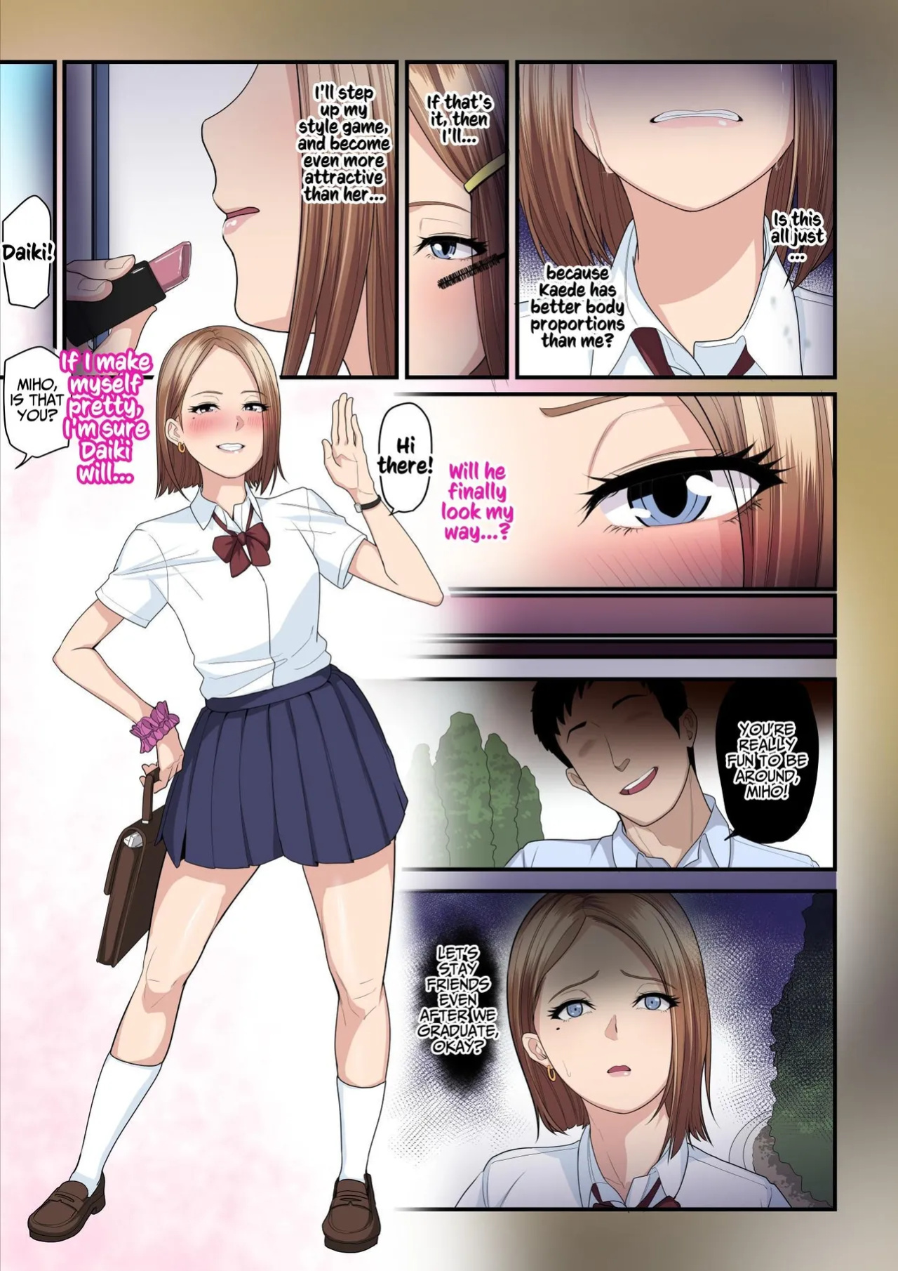 [Ura no Hikidashi (Nizii)] Pakokatsu Oji-san to Kaede-chan (1+2+3) | Kaede and The Sugar Daddy (1+2+3) [Kusanuu]