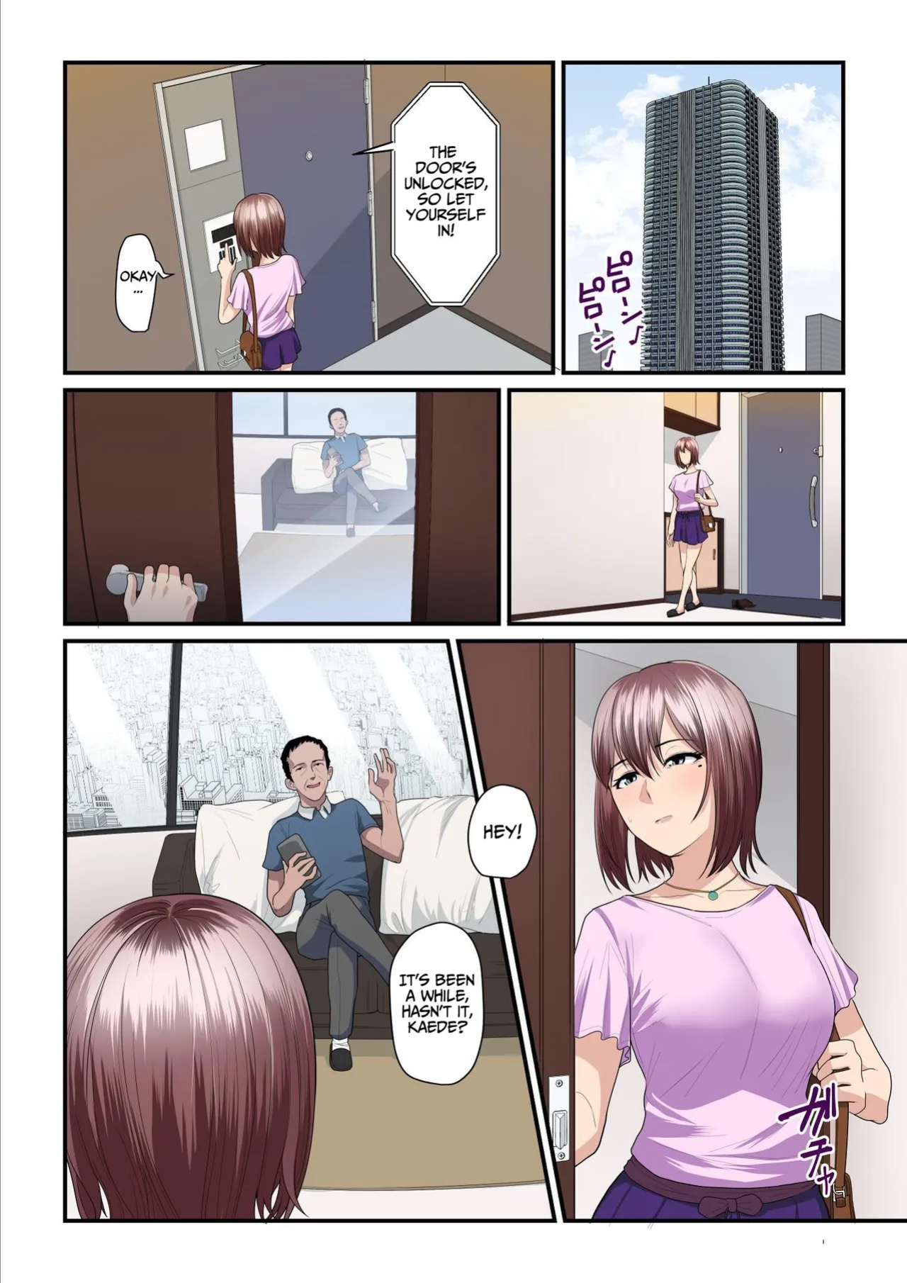 [Ura no Hikidashi (Nizii)] Pakokatsu Oji-san to Kaede-chan (1+2+3) | Kaede and The Sugar Daddy (1+2+3) [Kusanuu]