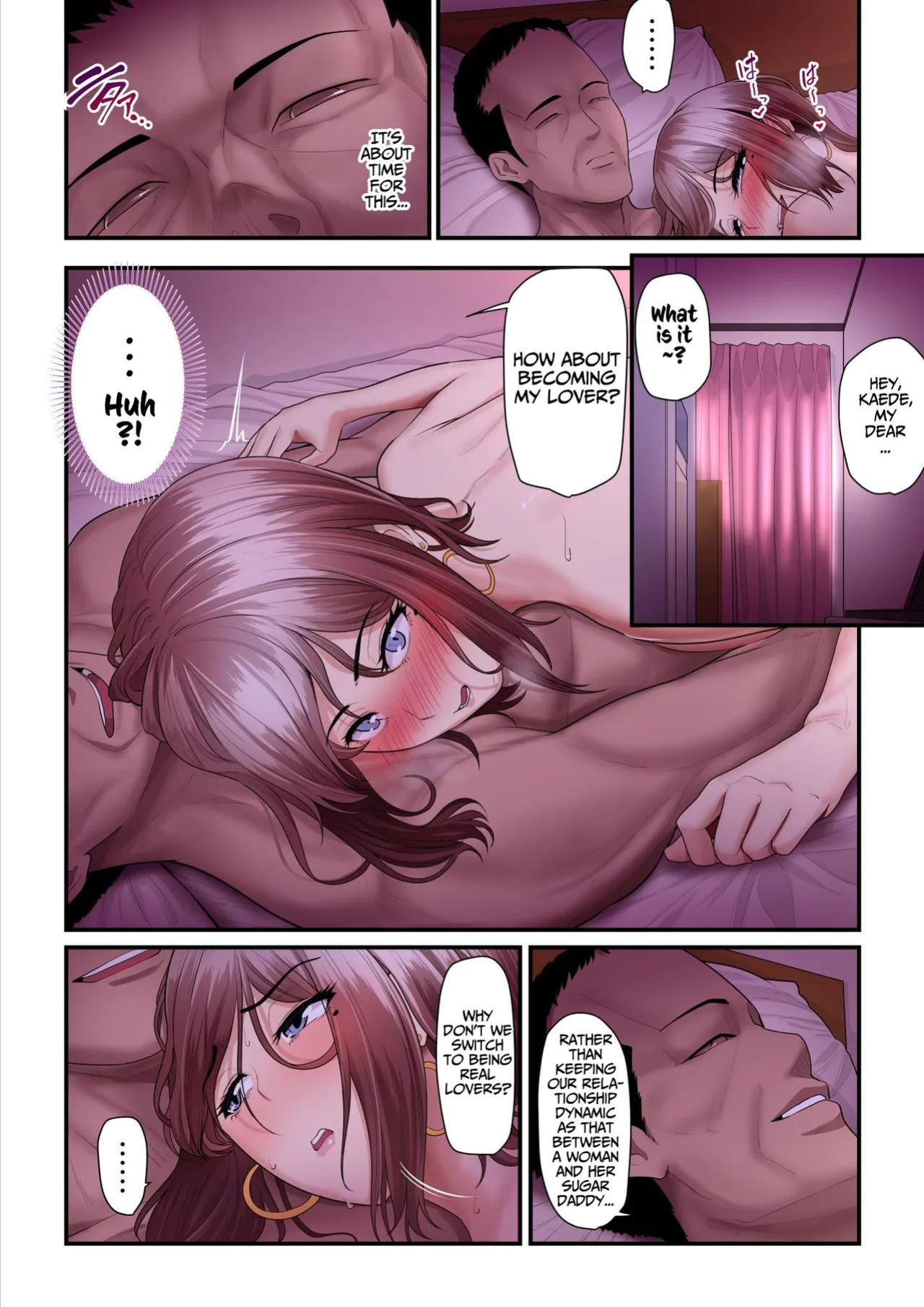 [Ura no Hikidashi (Nizii)] Pakokatsu Oji-san to Kaede-chan (1+2+3) | Kaede and The Sugar Daddy (1+2+3) [Kusanuu]