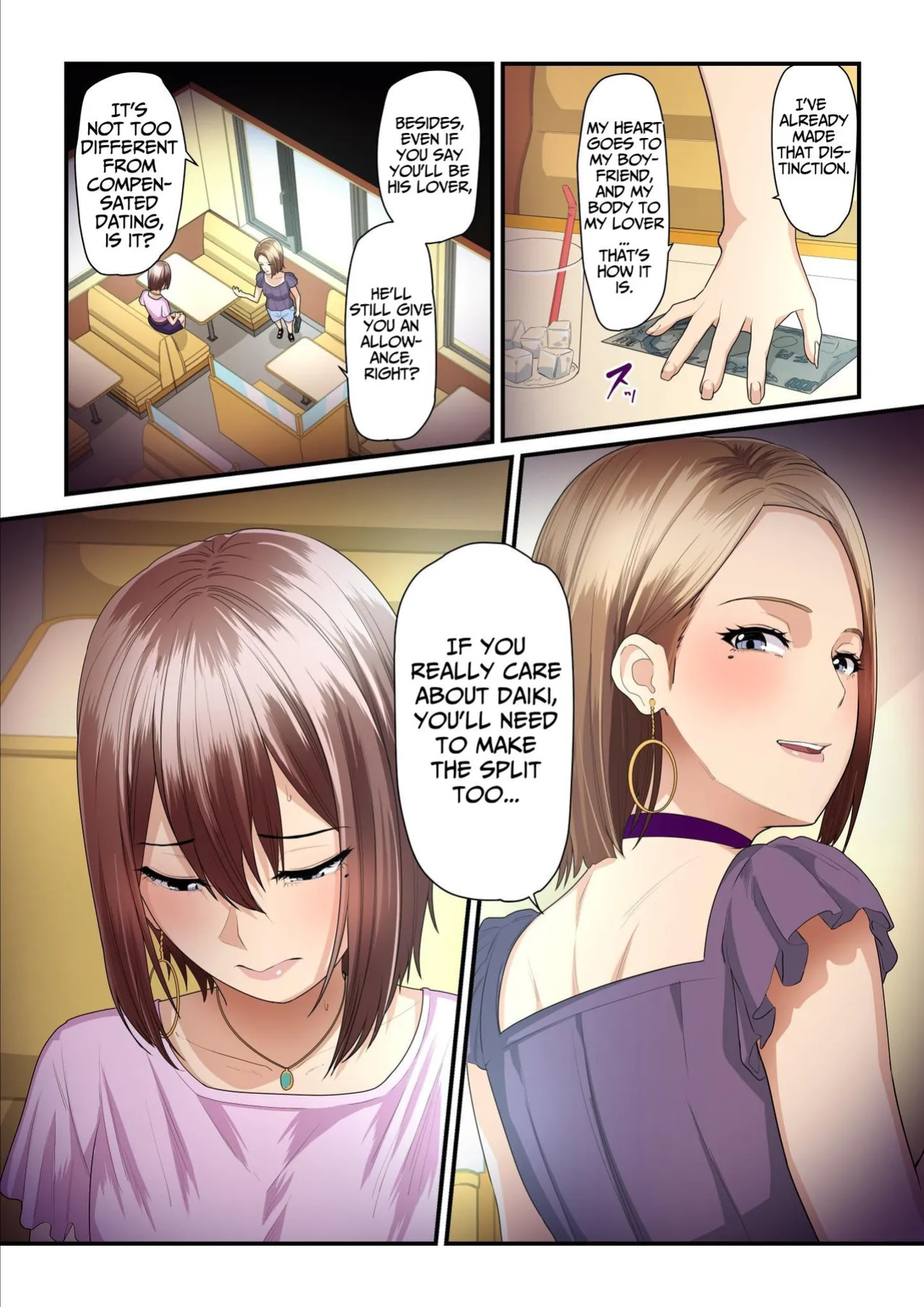 [Ura no Hikidashi (Nizii)] Pakokatsu Oji-san to Kaede-chan (1+2+3) | Kaede and The Sugar Daddy (1+2+3) [Kusanuu]