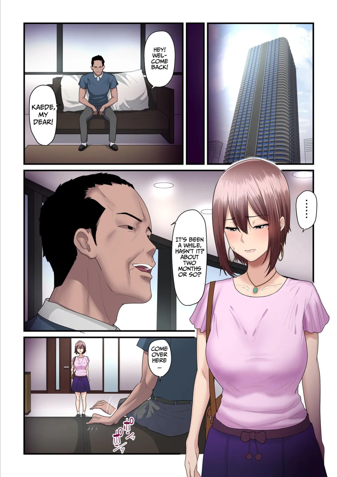 [Ura no Hikidashi (Nizii)] Pakokatsu Oji-san to Kaede-chan (1+2+3) | Kaede and The Sugar Daddy (1+2+3) [Kusanuu]