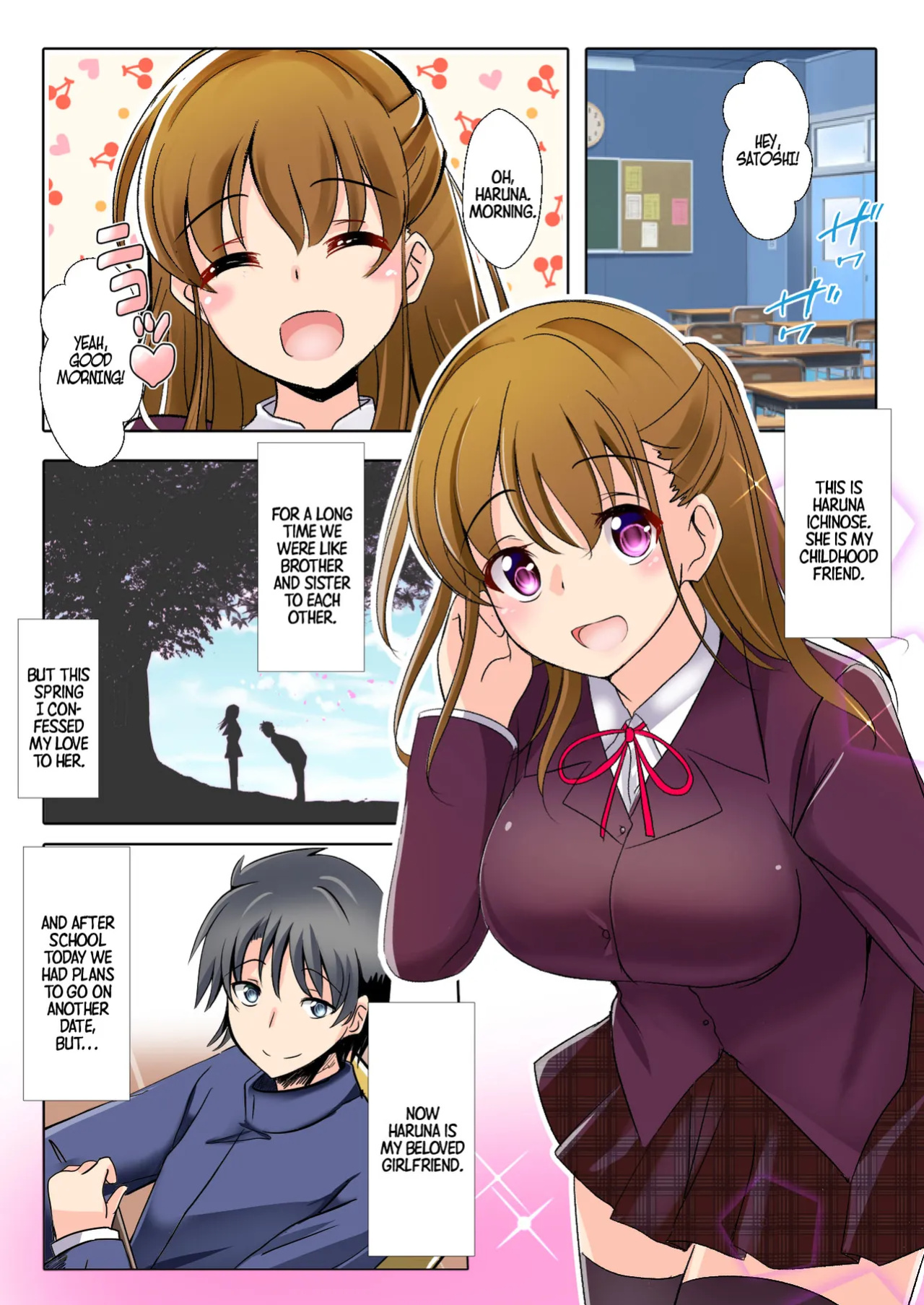 [Space Whale (Kuzirazio)] Hypnotic Imprisonment - How My Girlfriend Became the School Sex Slave (ENG) =TB=