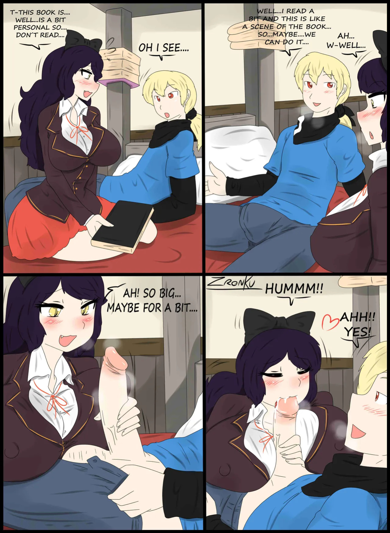 [Zronku] Book Fun [english]