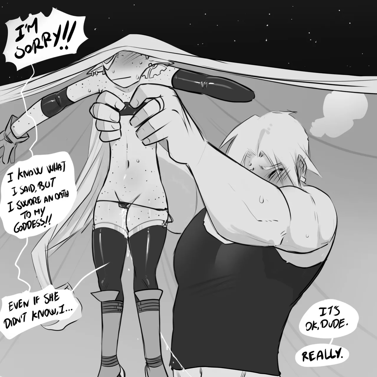 [The Kinky Quest] The Night of the Incident - ch.1 (Dungeons & Dragons)