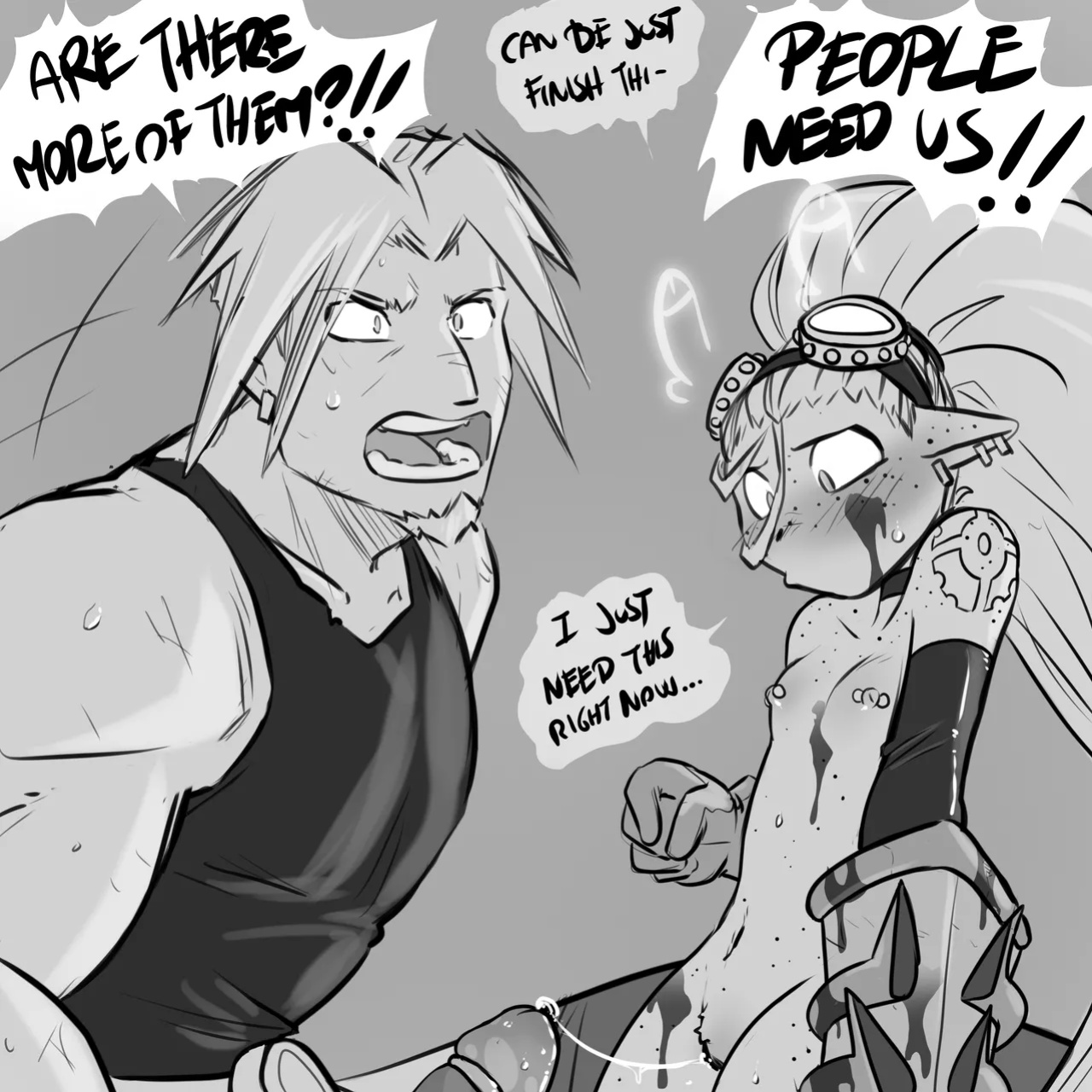 [The Kinky Quest] The Night of the Incident - ch.1 (Dungeons & Dragons)