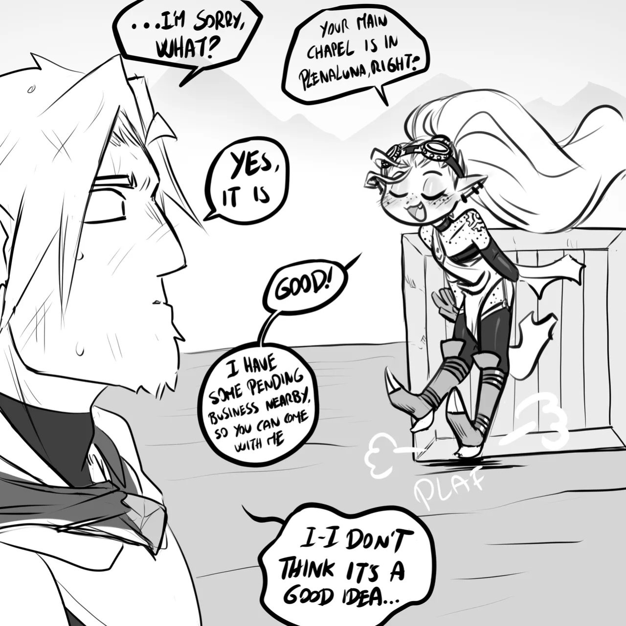 [The Kinky Quest] The Night of the Incident - ch.1 (Dungeons & Dragons)