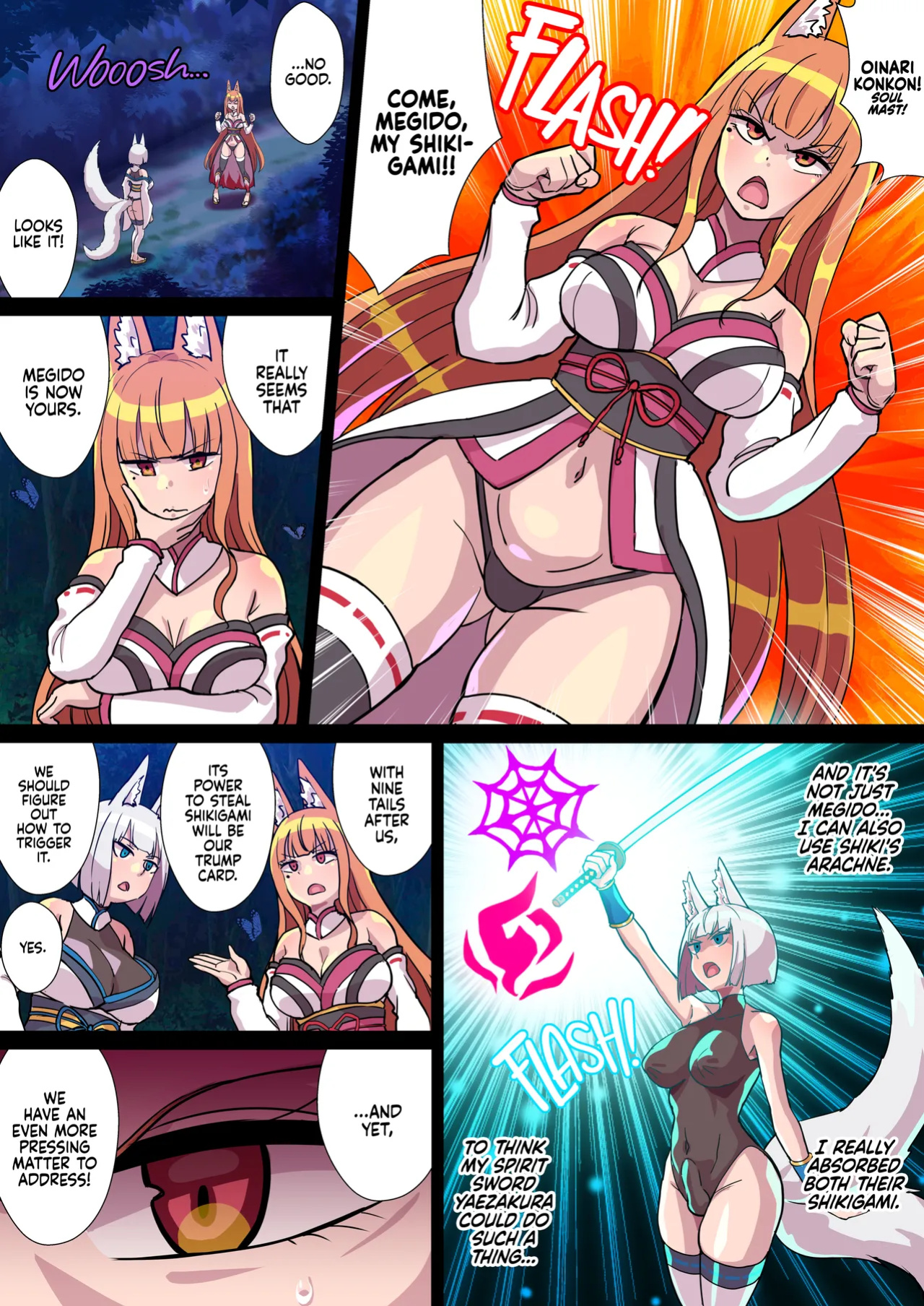 [Kleitos (Ryunosuke)] Futanari Kunoichi Nine Tails 2: Papillon