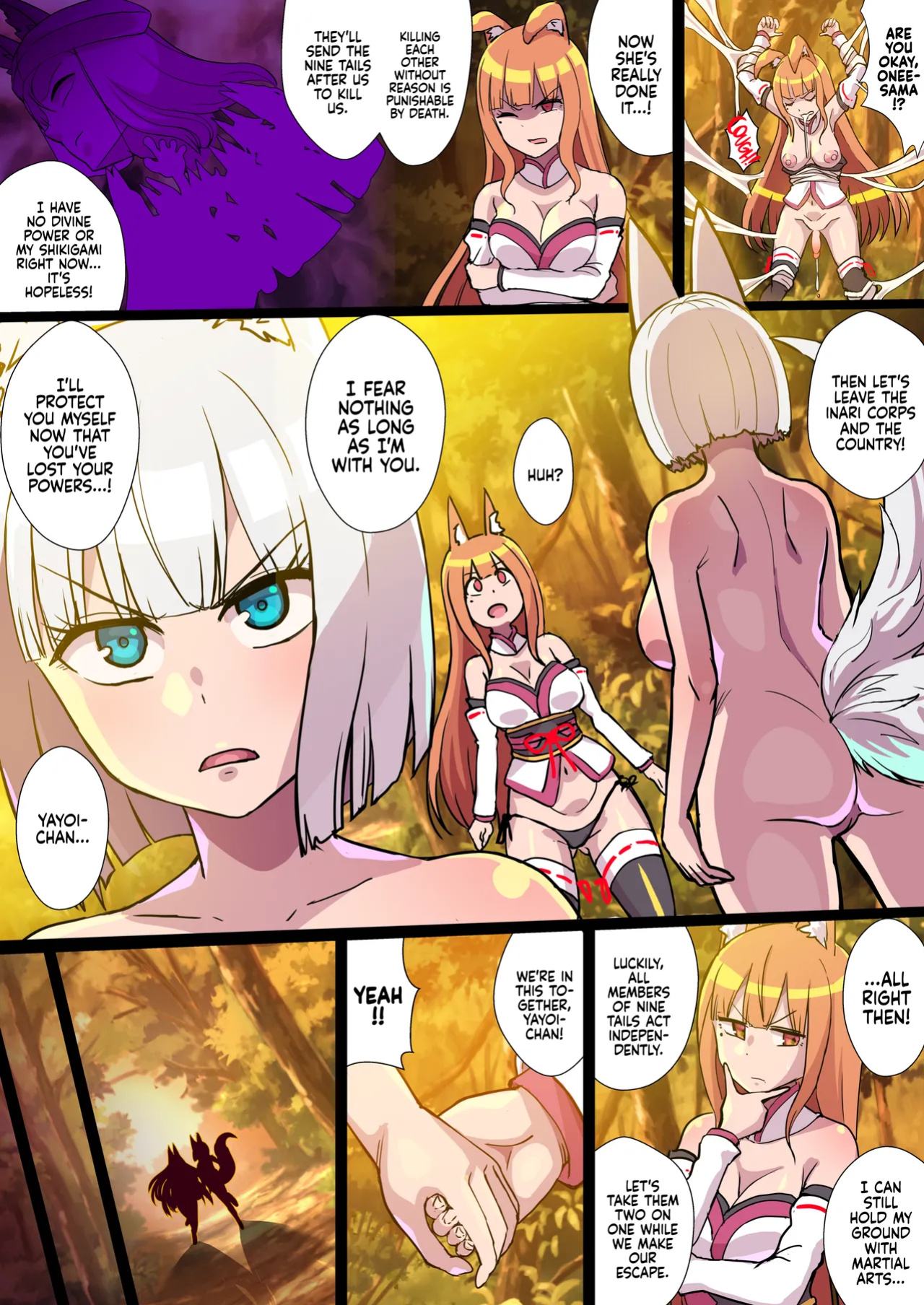 [Kleitos (Ryunosuke)] Futanari Kunoichi Nine Tails 1: Arachne