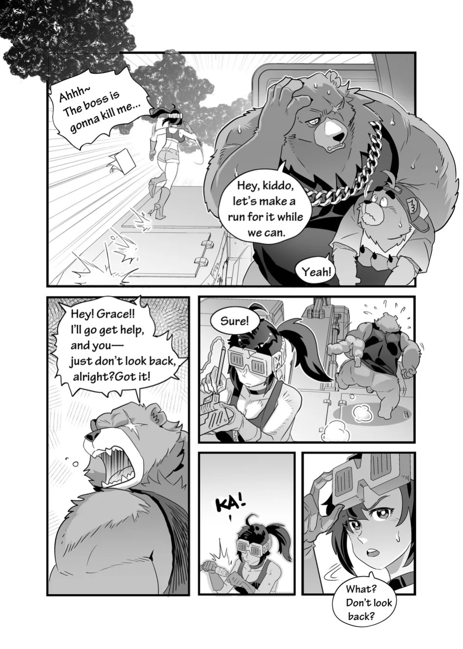 [kuma hachi] ZZZ 1-3[Eng]