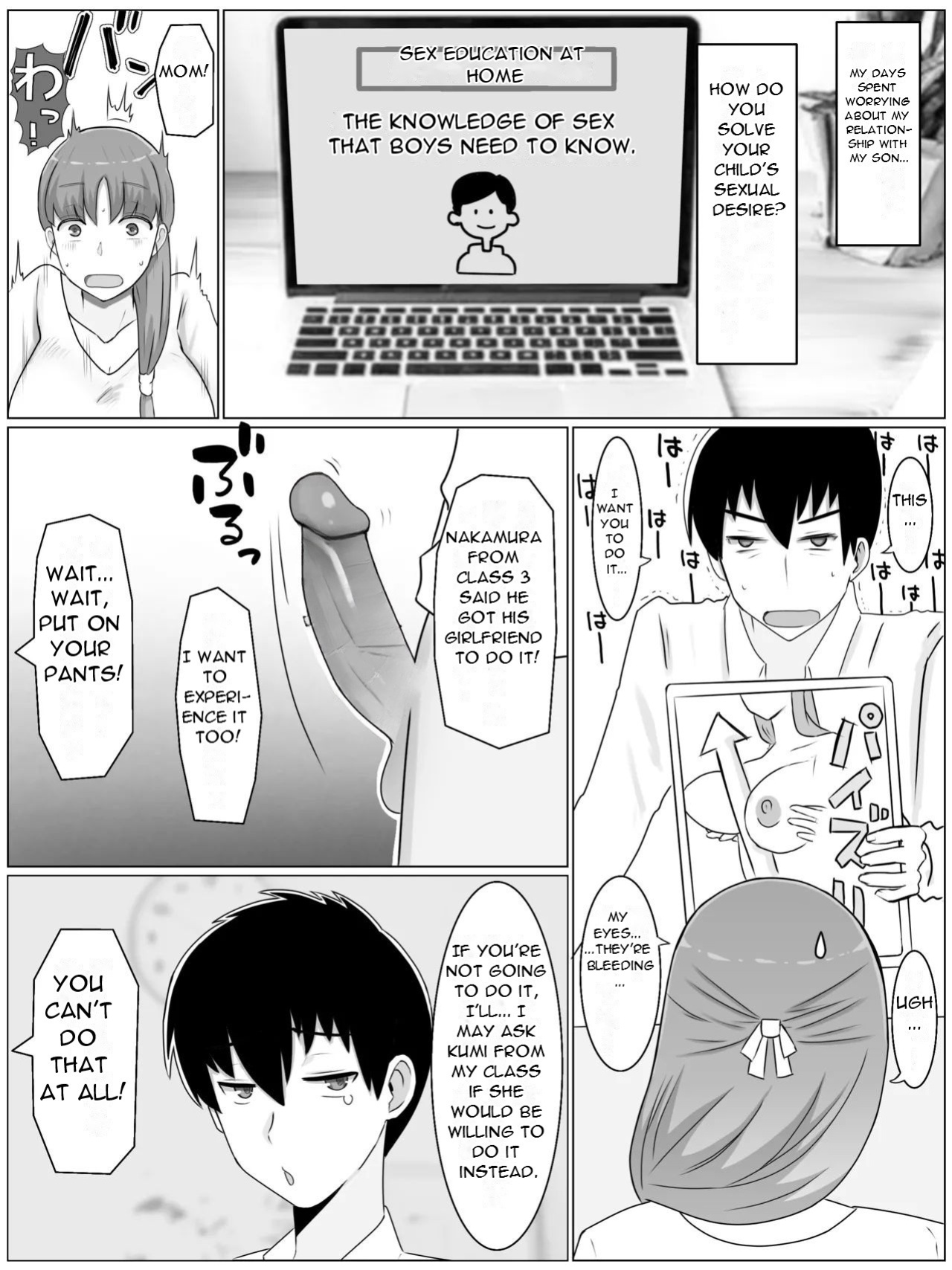 [Saimonke] Kaa-san to Shitai Koto ~ Zetsurin Musuko to no Seikatsu Kaisou Hen - What I want to do with My Mother ~ Sex Life with My Son Who Has... [Uncensored][DarklordMTLs]
