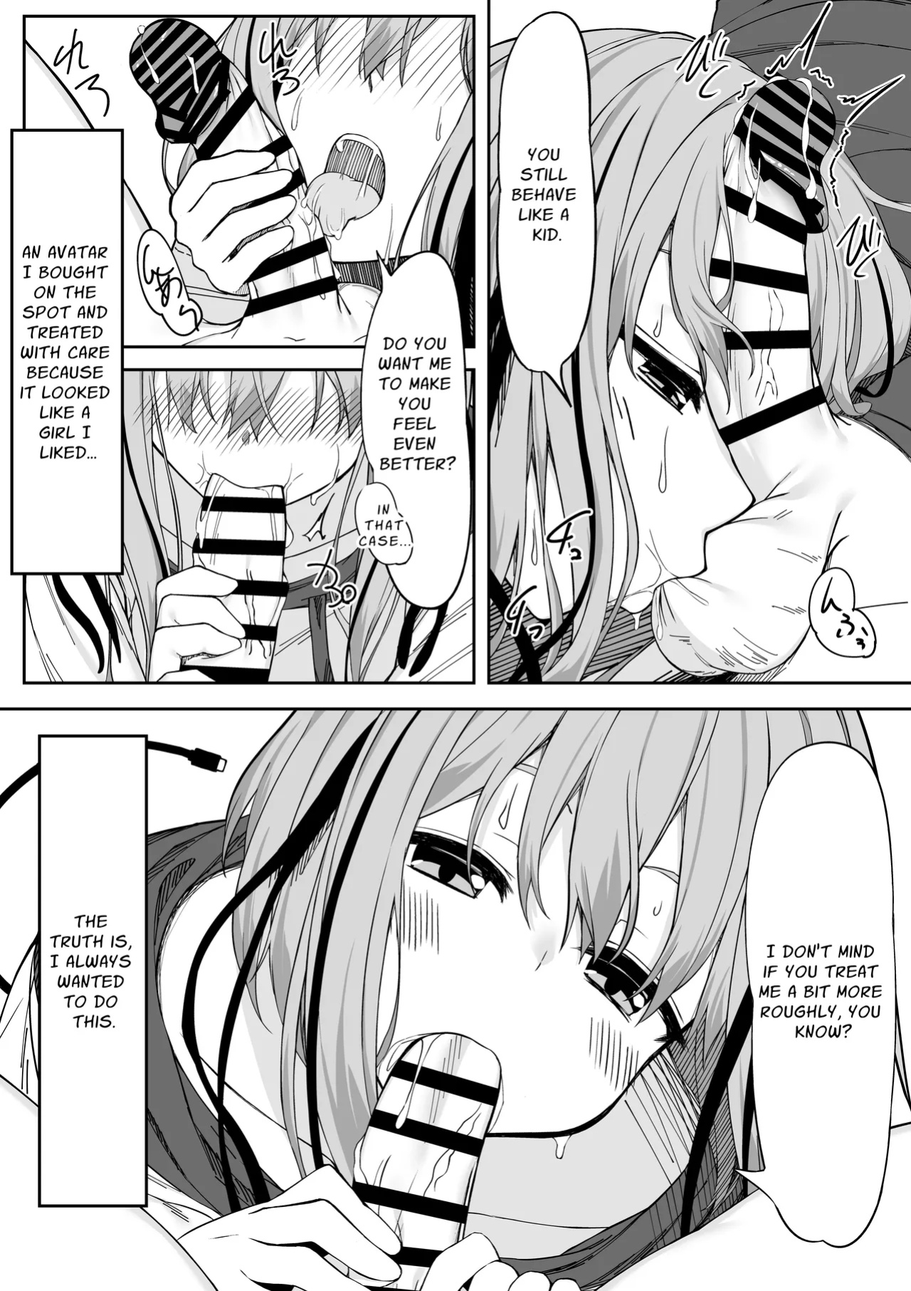[Rokuchounome (Olive)] V-Ava ga Mesu-gao ni Naru Made Honki Koubi shita | I Seriously Fucked My Virtual Avatar Until She Turned Slut-Faced [sakurei]