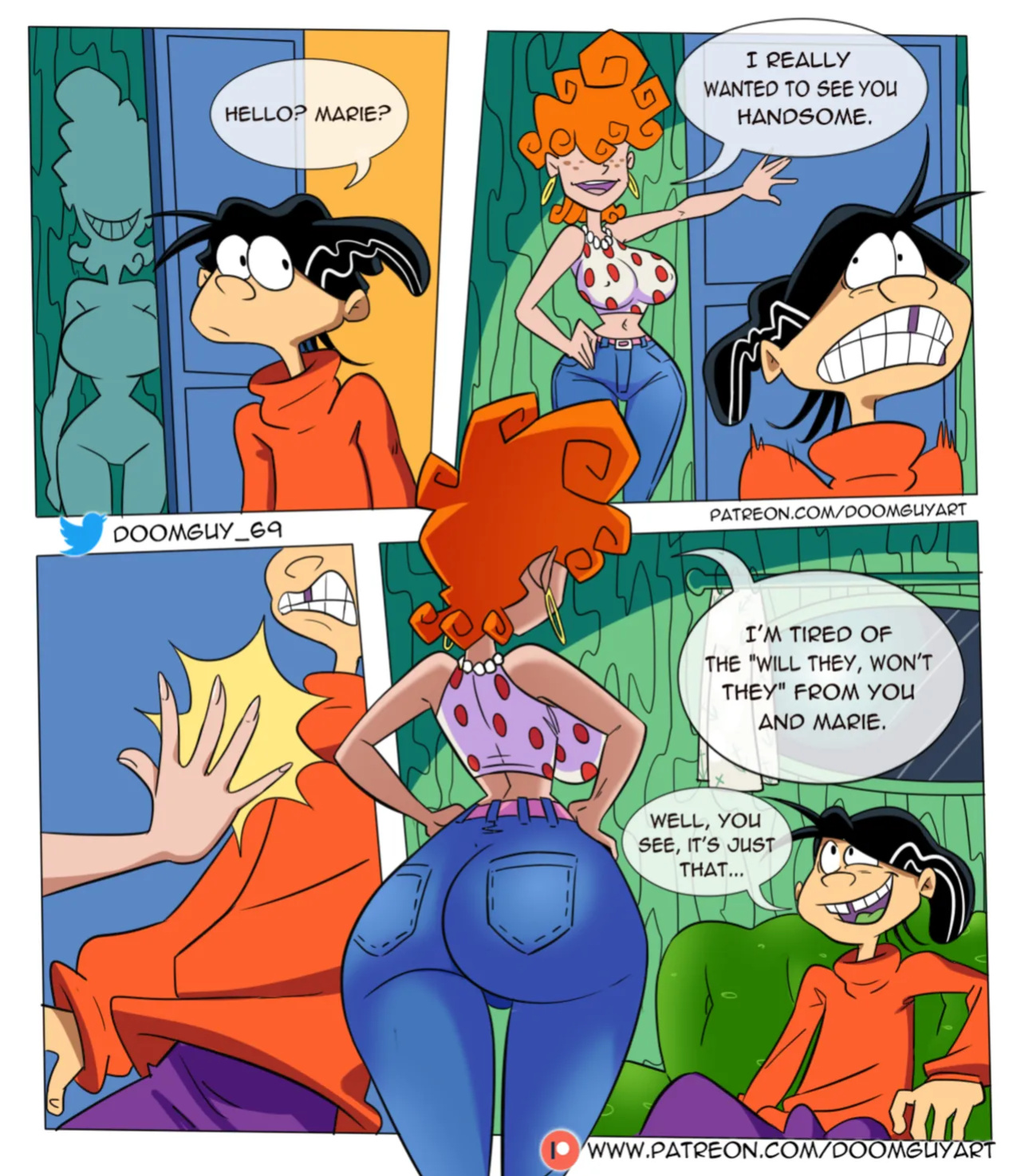 [DoomGuyArt] The Kanker Sisters (Ed, Edd n' Eddy)