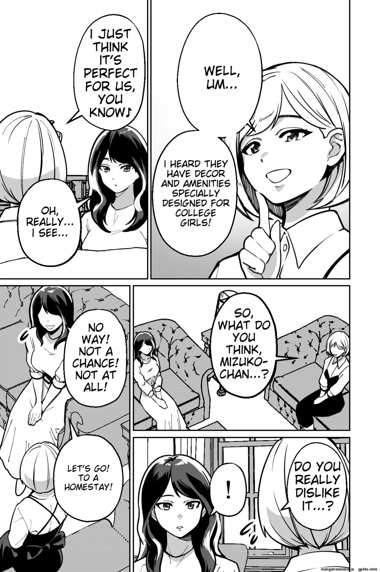 [Tokamosu (Kinugasa Yuuichi)] Minpaku ~Ojou-sama-tachi wa Minpaku Keieisha no Wana ni Ochiru~ | Sleeping in the Bed and Breakfast - Young ladies fall into the trap of a private lodging manager [MTL]