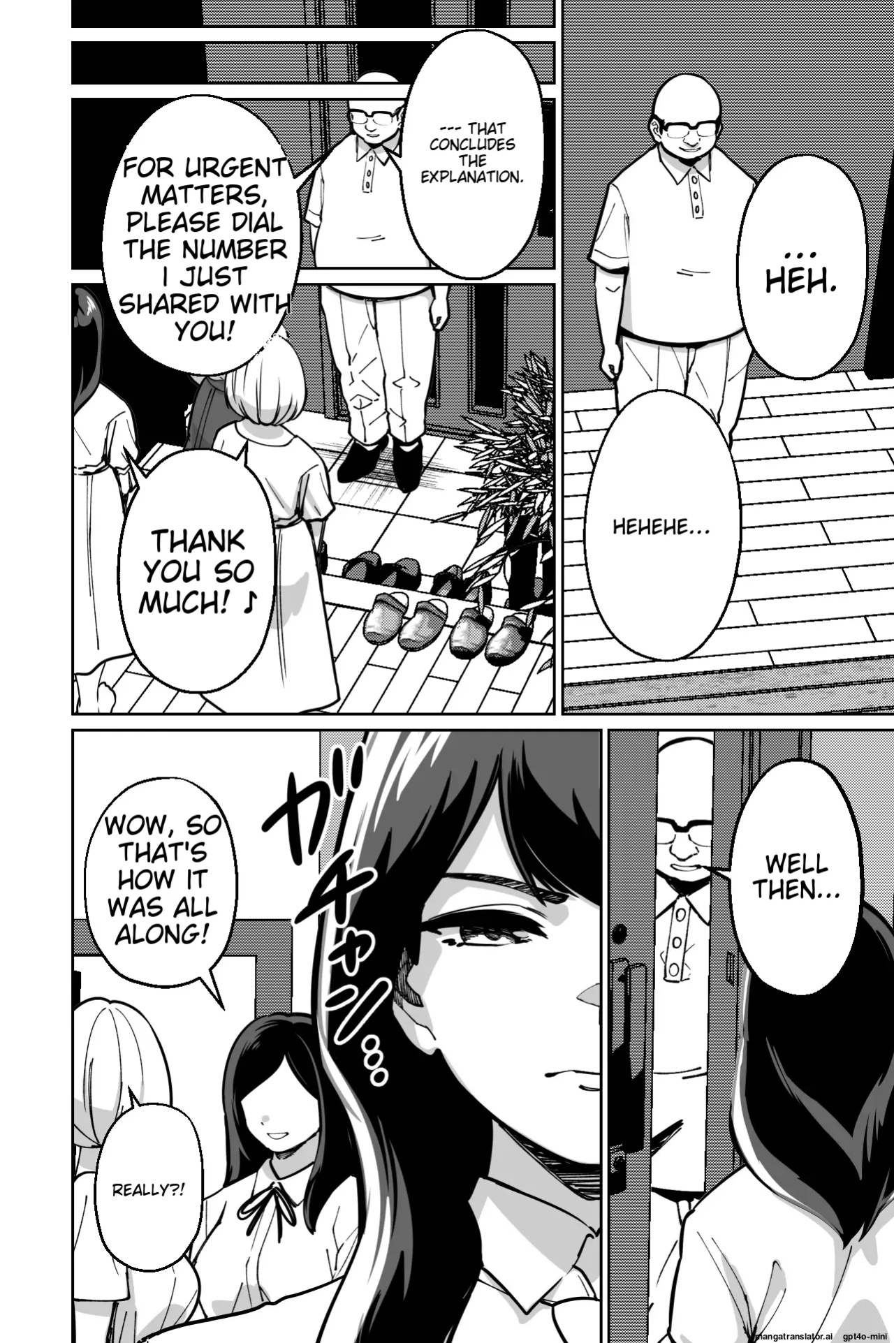 [Tokamosu (Kinugasa Yuuichi)] Minpaku ~Ojou-sama-tachi wa Minpaku Keieisha no Wana ni Ochiru~ | Sleeping in the Bed and Breakfast - Young ladies fall into the trap of a private lodging manager [MTL]