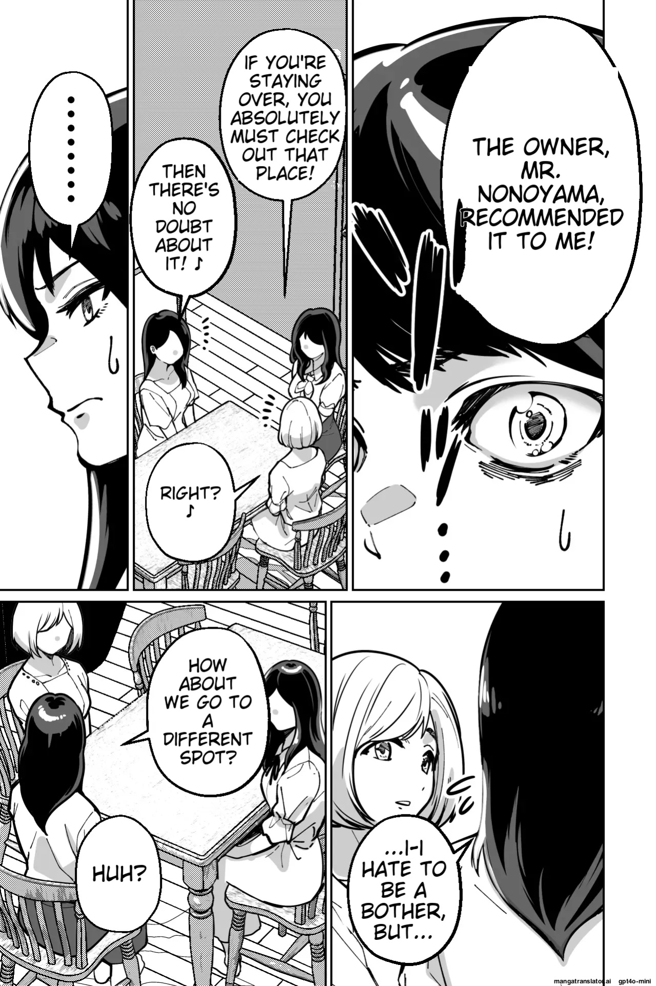 [Tokamosu (Kinugasa Yuuichi)] Minpaku ~Ojou-sama-tachi wa Minpaku Keieisha no Wana ni Ochiru~ | Sleeping in the Bed and Breakfast - Young ladies fall into the trap of a private lodging manager [MTL]