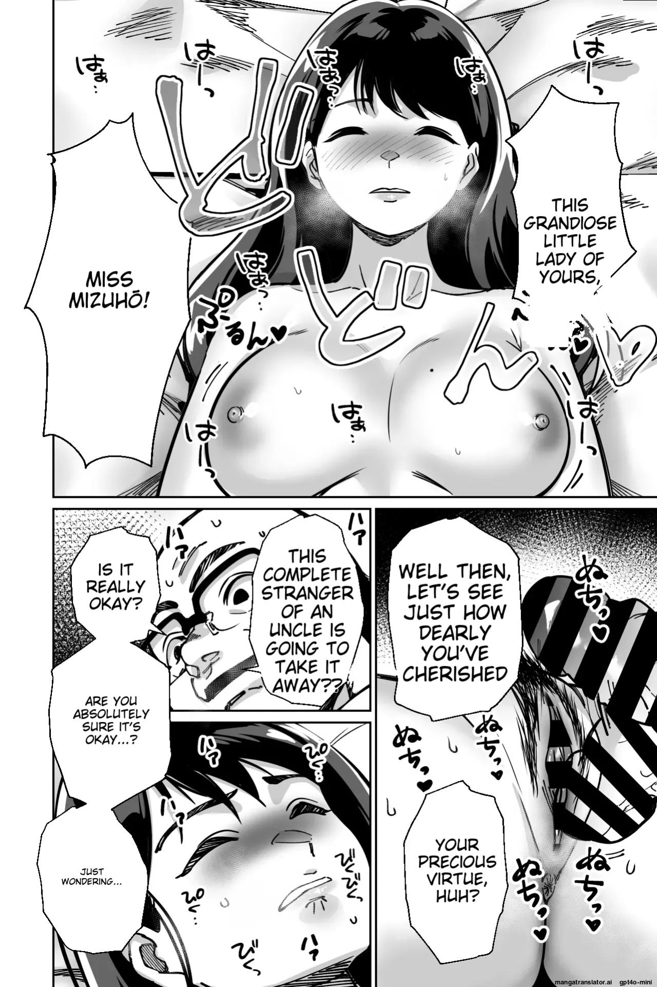 [Tokamosu (Kinugasa Yuuichi)] Minpaku ~Ojou-sama-tachi wa Minpaku Keieisha no Wana ni Ochiru~ | Sleeping in the Bed and Breakfast - Young ladies fall into the trap of a private lodging manager [MTL]