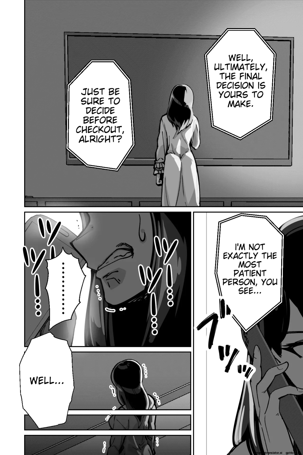 [Tokamosu (Kinugasa Yuuichi)] Minpaku ~Ojou-sama-tachi wa Minpaku Keieisha no Wana ni Ochiru~ | Sleeping in the Bed and Breakfast - Young ladies fall into the trap of a private lodging manager [MTL]