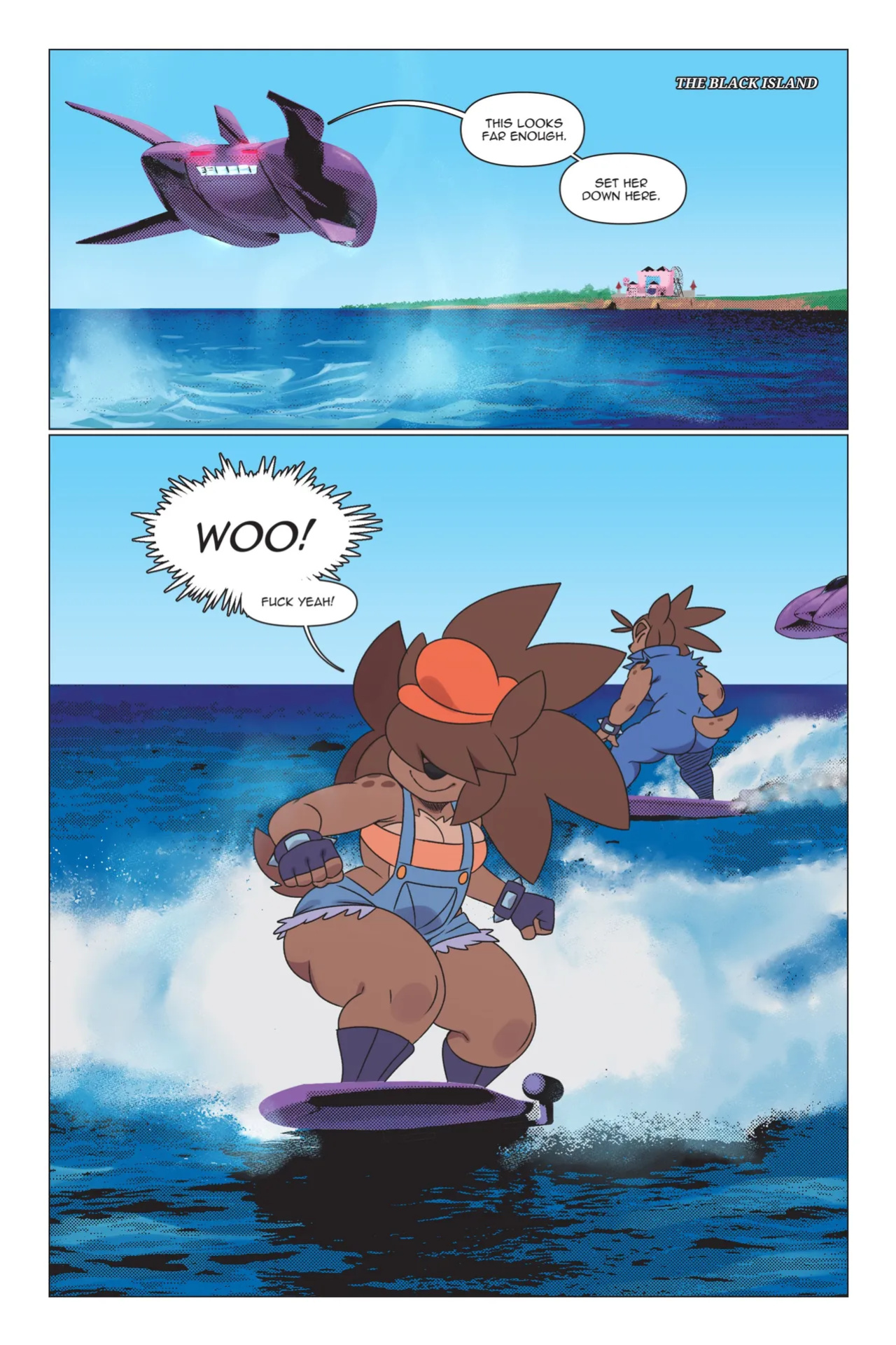 [SSOROBO & SS2SONIC] The Veleno Sisters Issue #0: Black Island