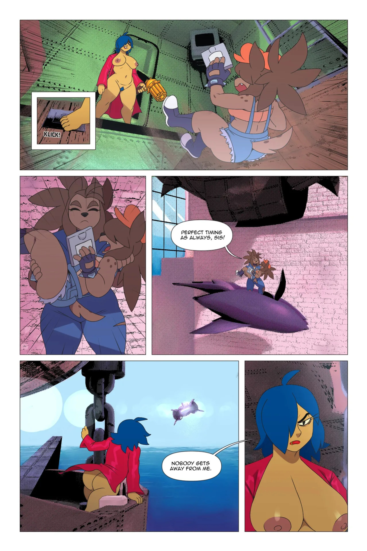 [SSOROBO & SS2SONIC] The Veleno Sisters Issue #0: Black Island