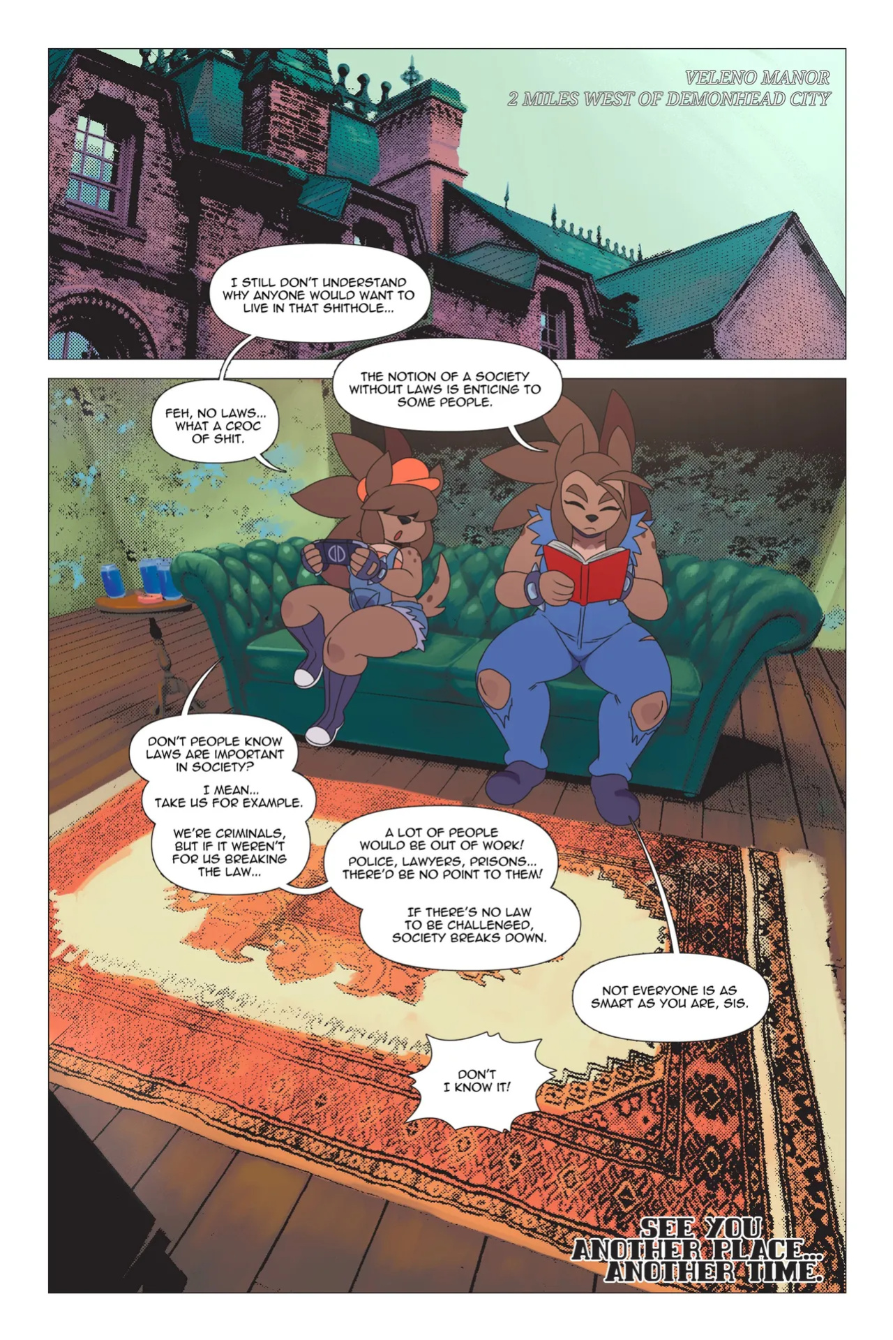 [SSOROBO & SS2SONIC] The Veleno Sisters Issue #0: Black Island