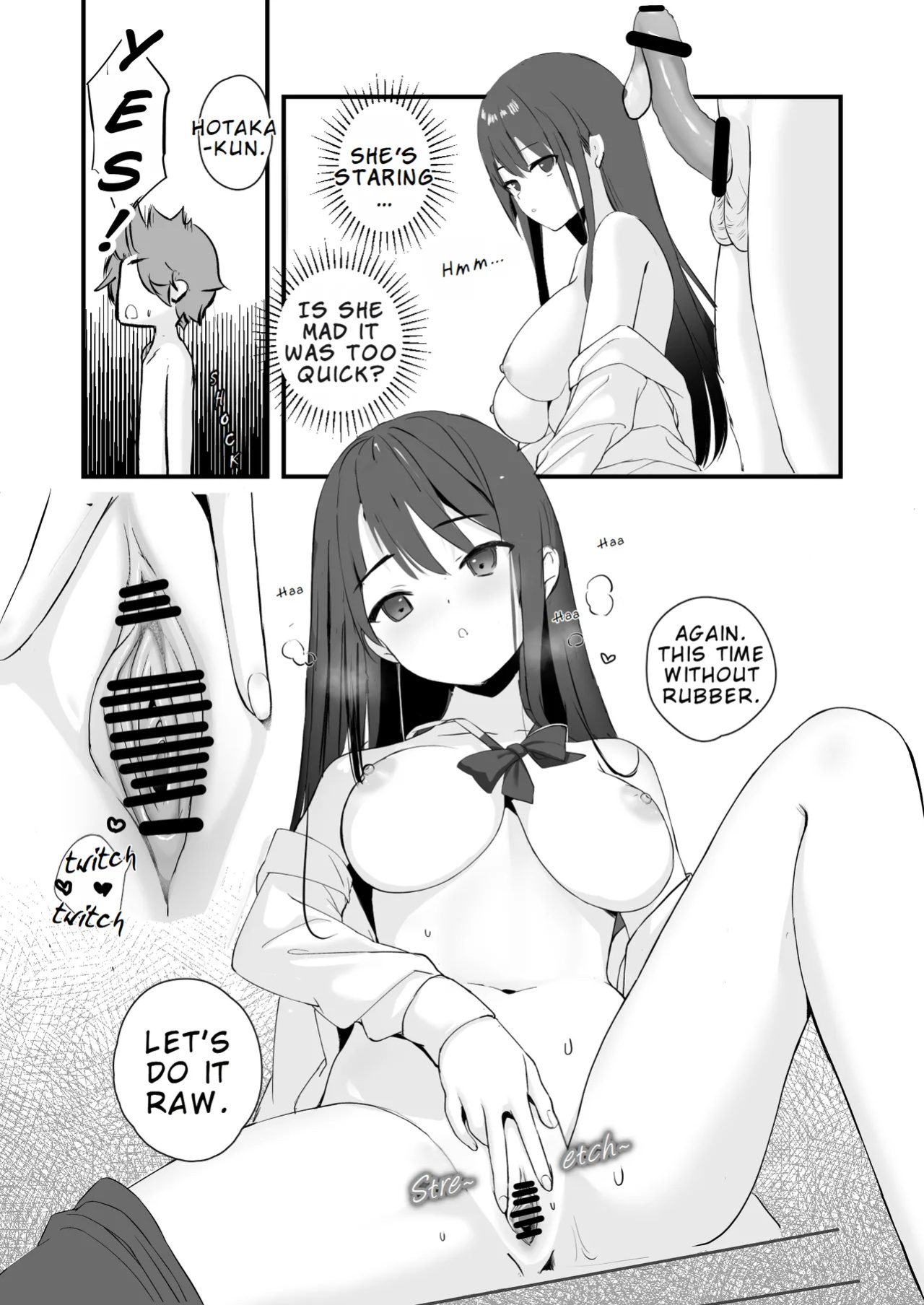[47sp. (Takashina@Masato)] Seiso Senpai Seiyoku Tsuyoi - Neat senior with strong sexual desire [Ballons translator]