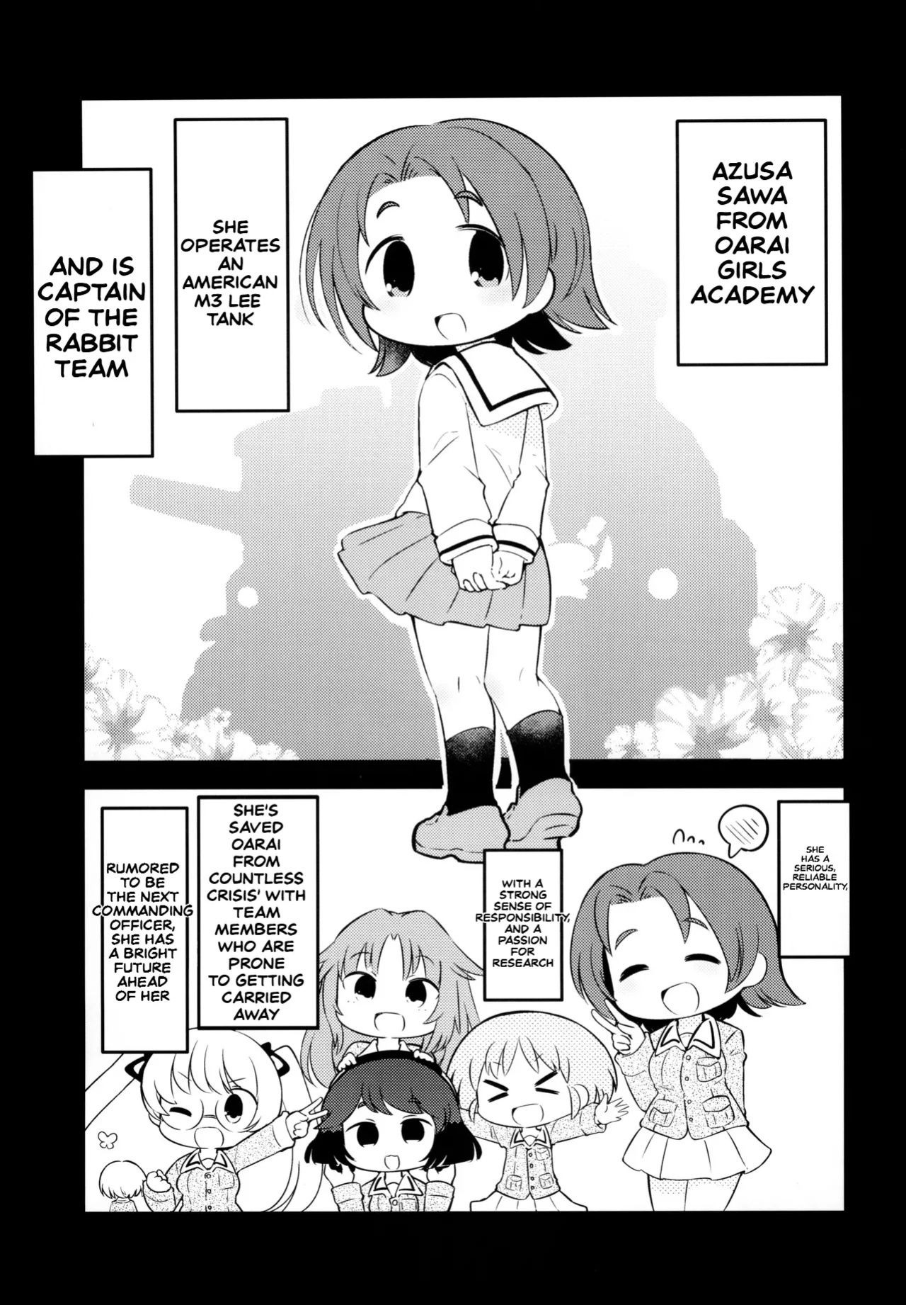 (C104) [Hanomidou (Hanomido)] AZUSA WAR!! (Girls und Panzer)