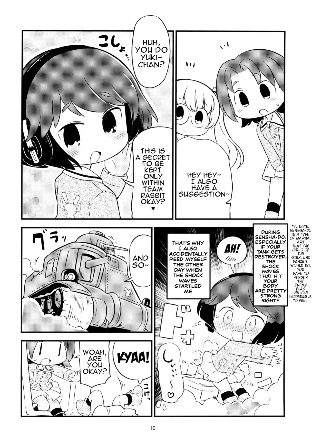 (C104) [Hanomidou (Hanomido)] AZUSA WAR!! (Girls und Panzer)