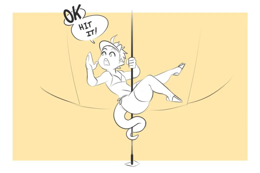 [Mr.Pink & Jinti] Pole Spinning + Extras