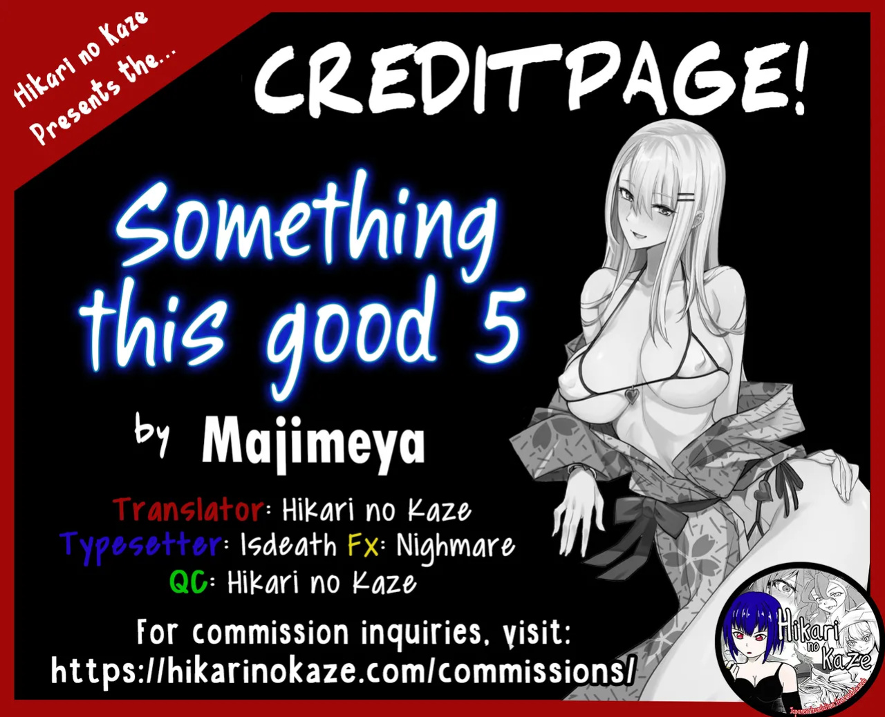 [Majimeya (isao)] Konna Ii Koto. Go | Something This Good 5 [Hikarinokaze]