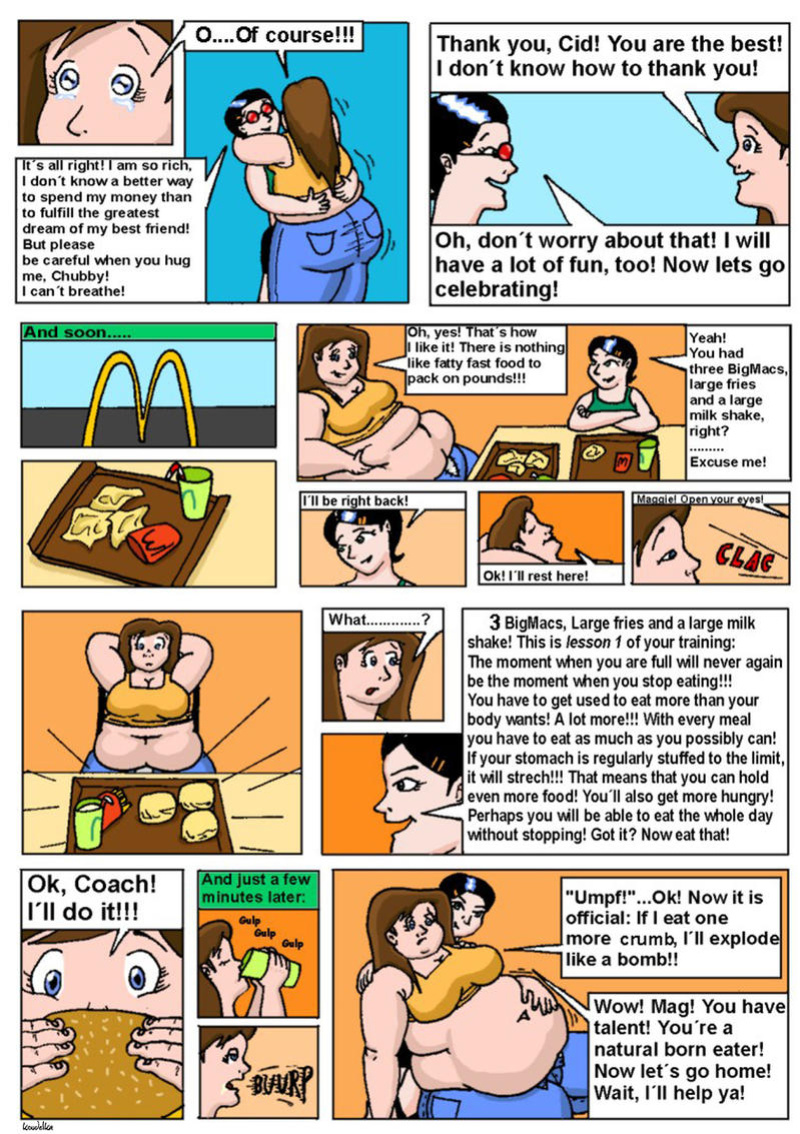 [TheKoudelka] Maggie's fattening story