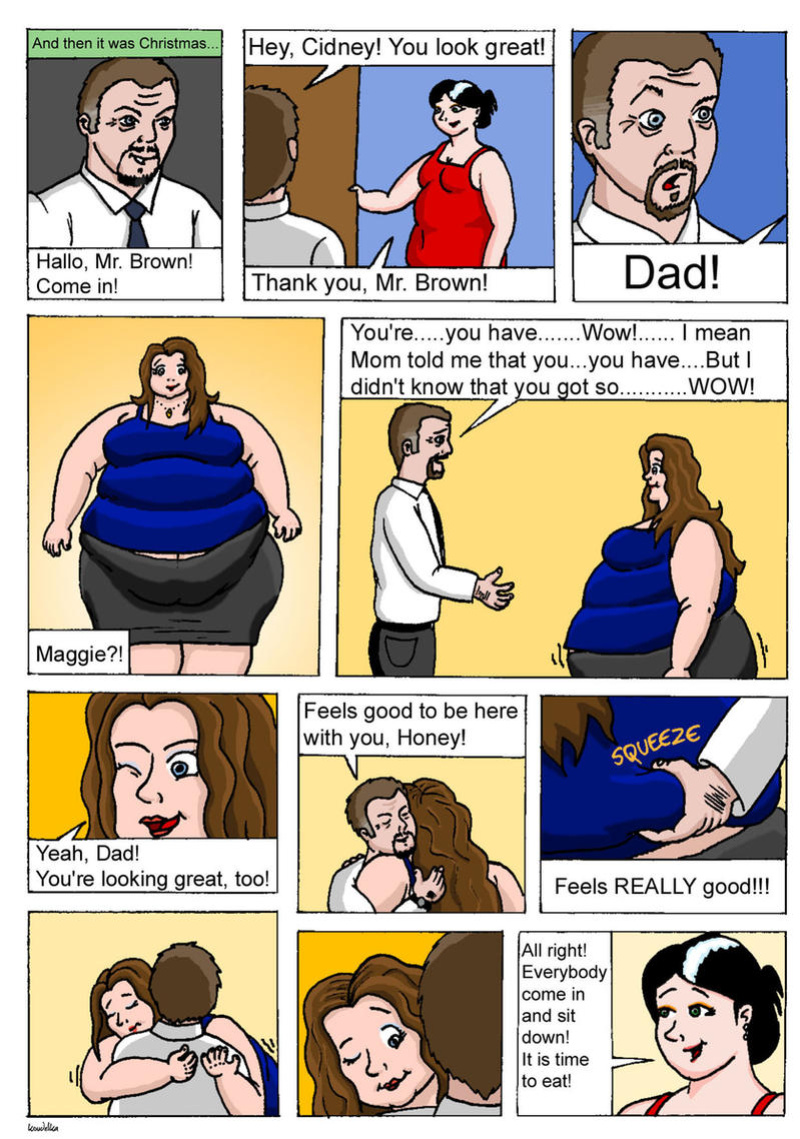 [TheKoudelka] Maggie's fattening story