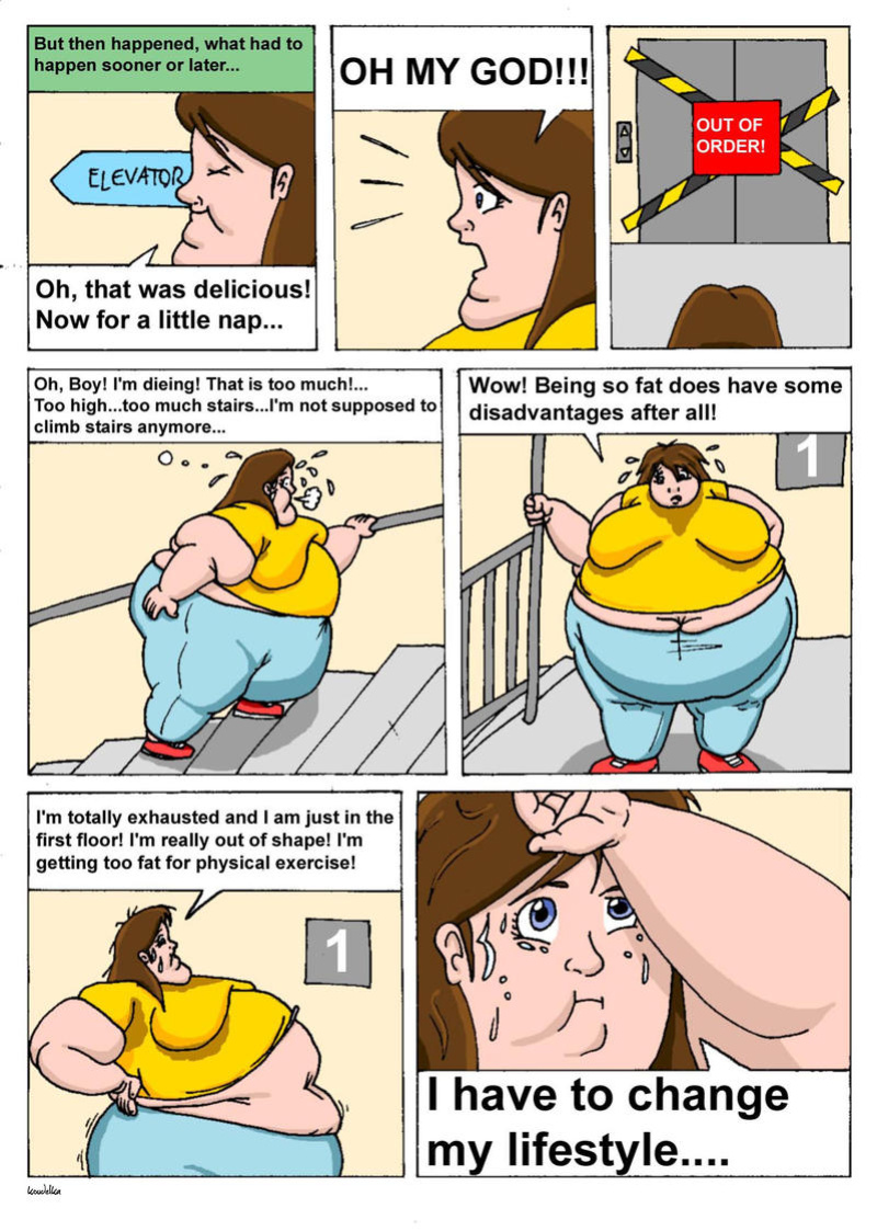 [TheKoudelka] Maggie's fattening story