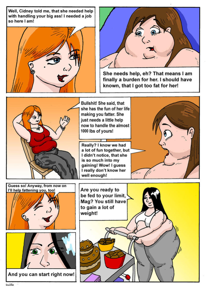 [TheKoudelka] Maggie's fattening story