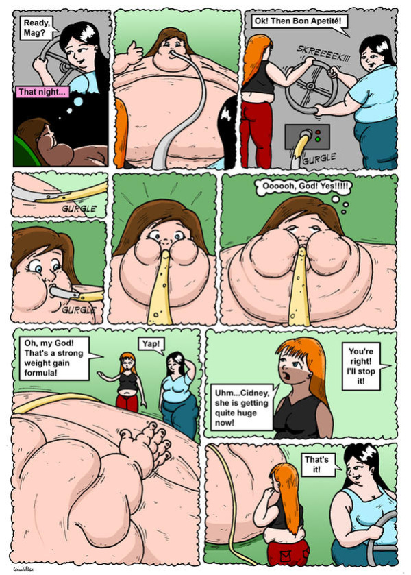 [TheKoudelka] Maggie's fattening story