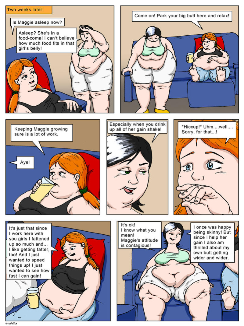 [TheKoudelka] Maggie's fattening story