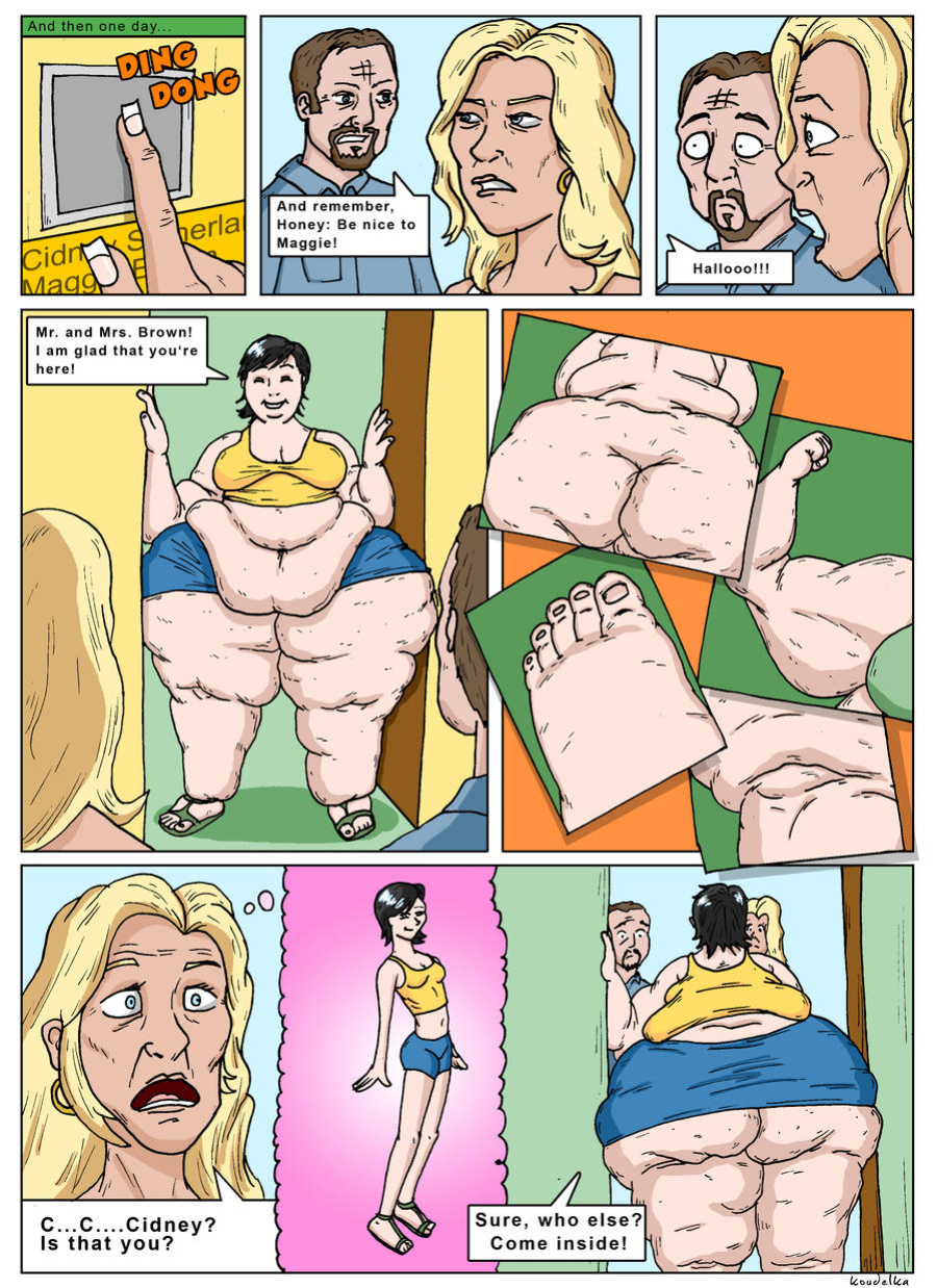 [TheKoudelka] Maggie's fattening story