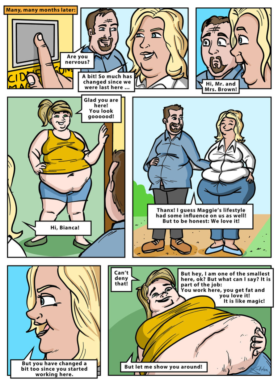 [TheKoudelka] Maggie's fattening story