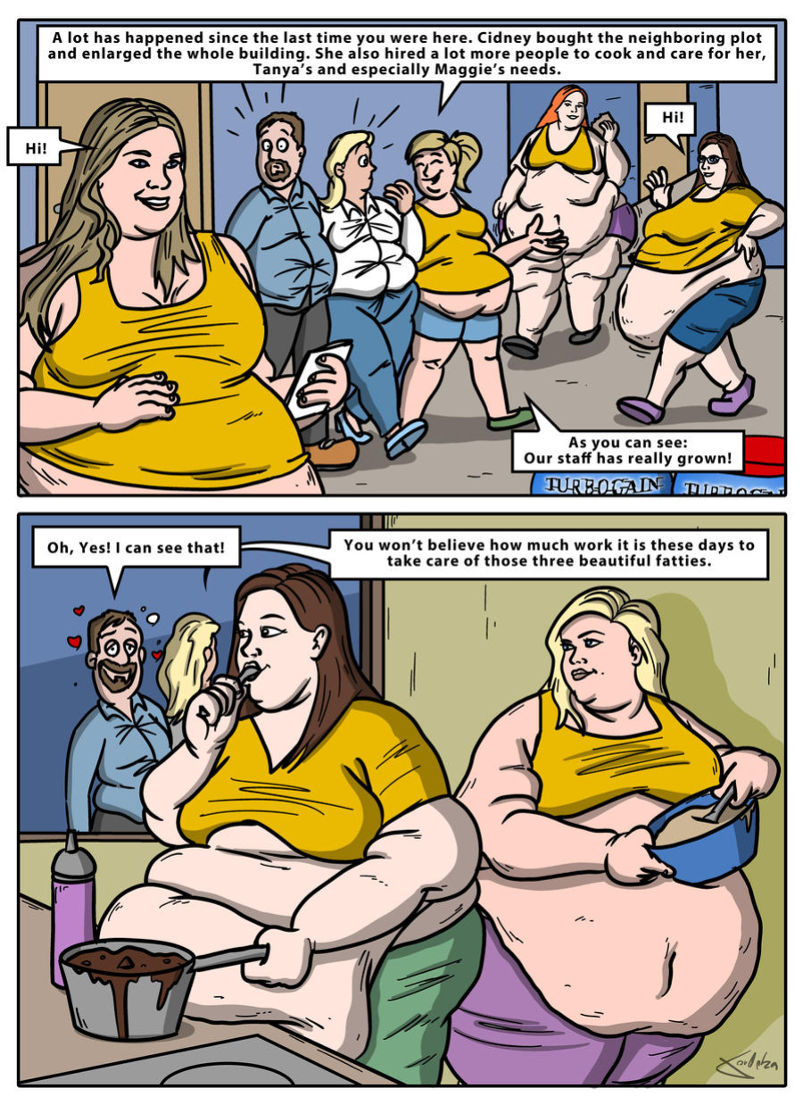 [TheKoudelka] Maggie's fattening story