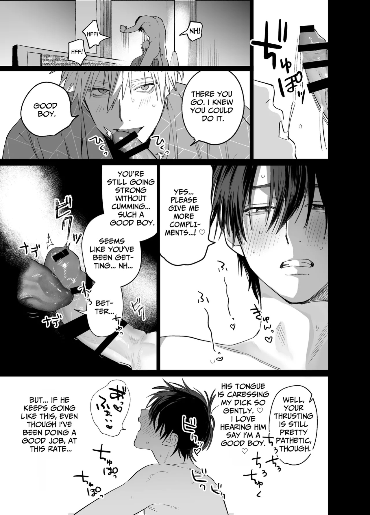 [10-jikan Suimin (nocori)] Shokuba no Ikemen Eigyou wa Risou no Kainushi-sama 5 | The Handsome Salesman At Work Is An Ideal Master 5
