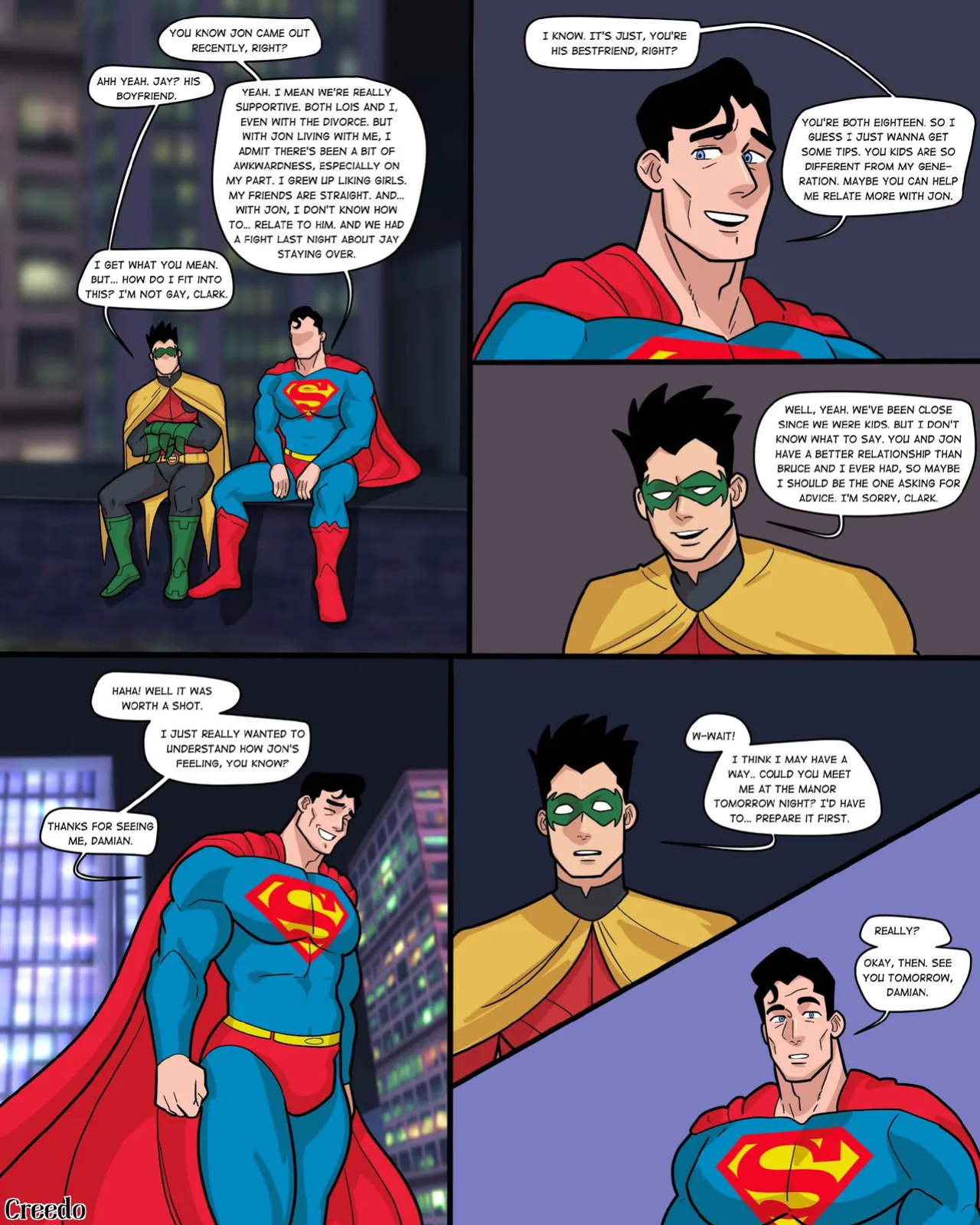 [Creedo] Superman x Robin : Heroic Lessons [Eng]