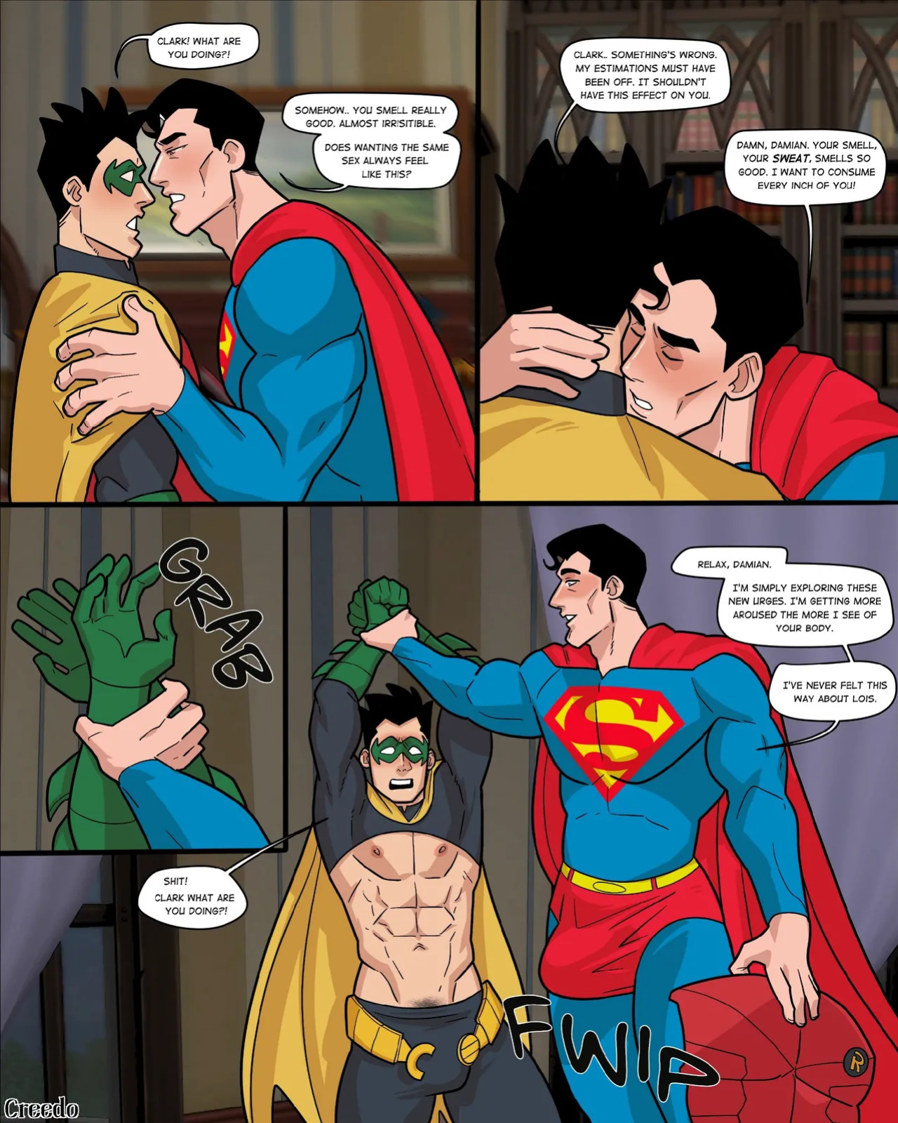 [Creedo] Superman x Robin : Heroic Lessons [Eng]